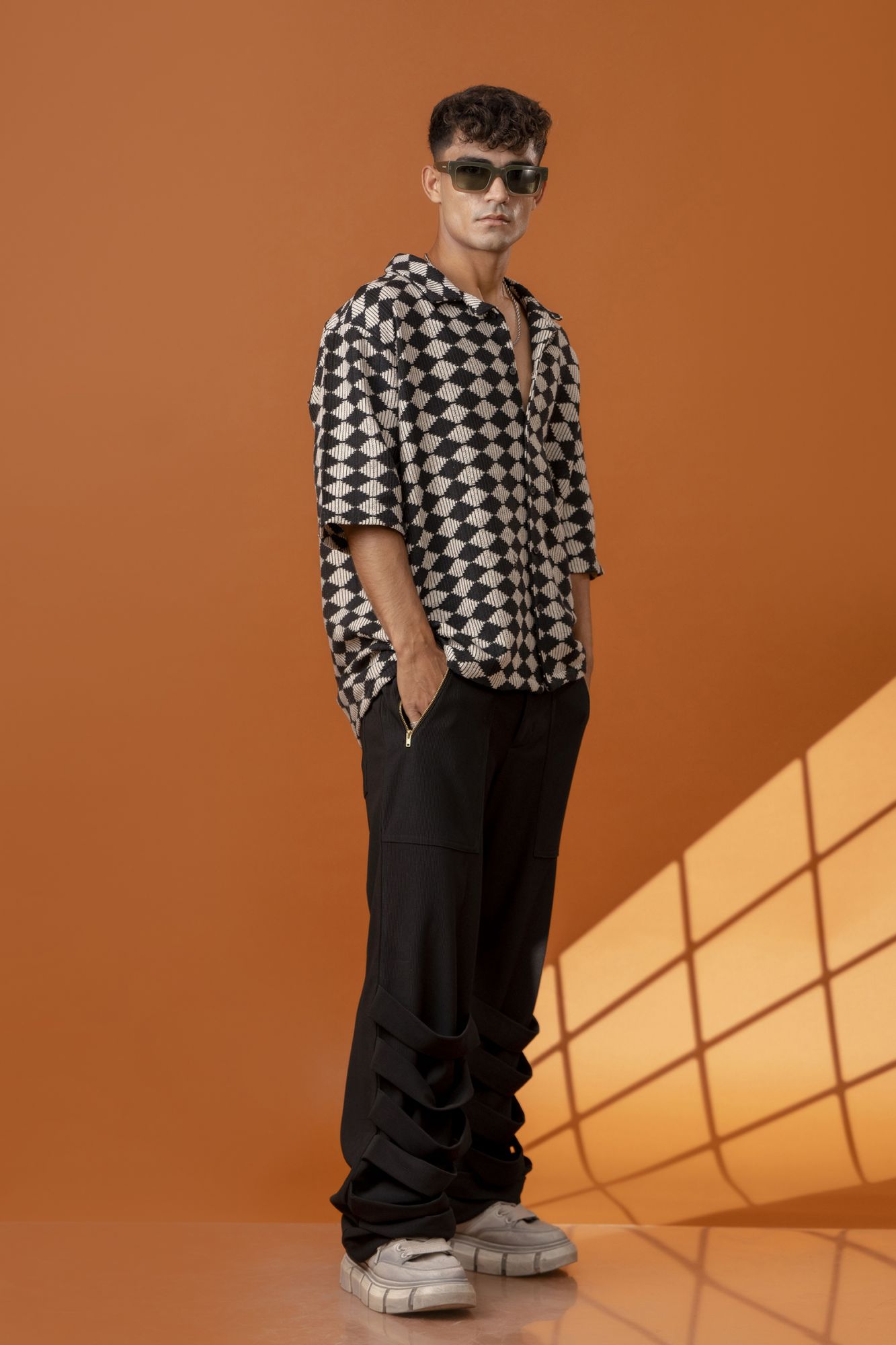 Zic Zac Jute Crochet Shirt