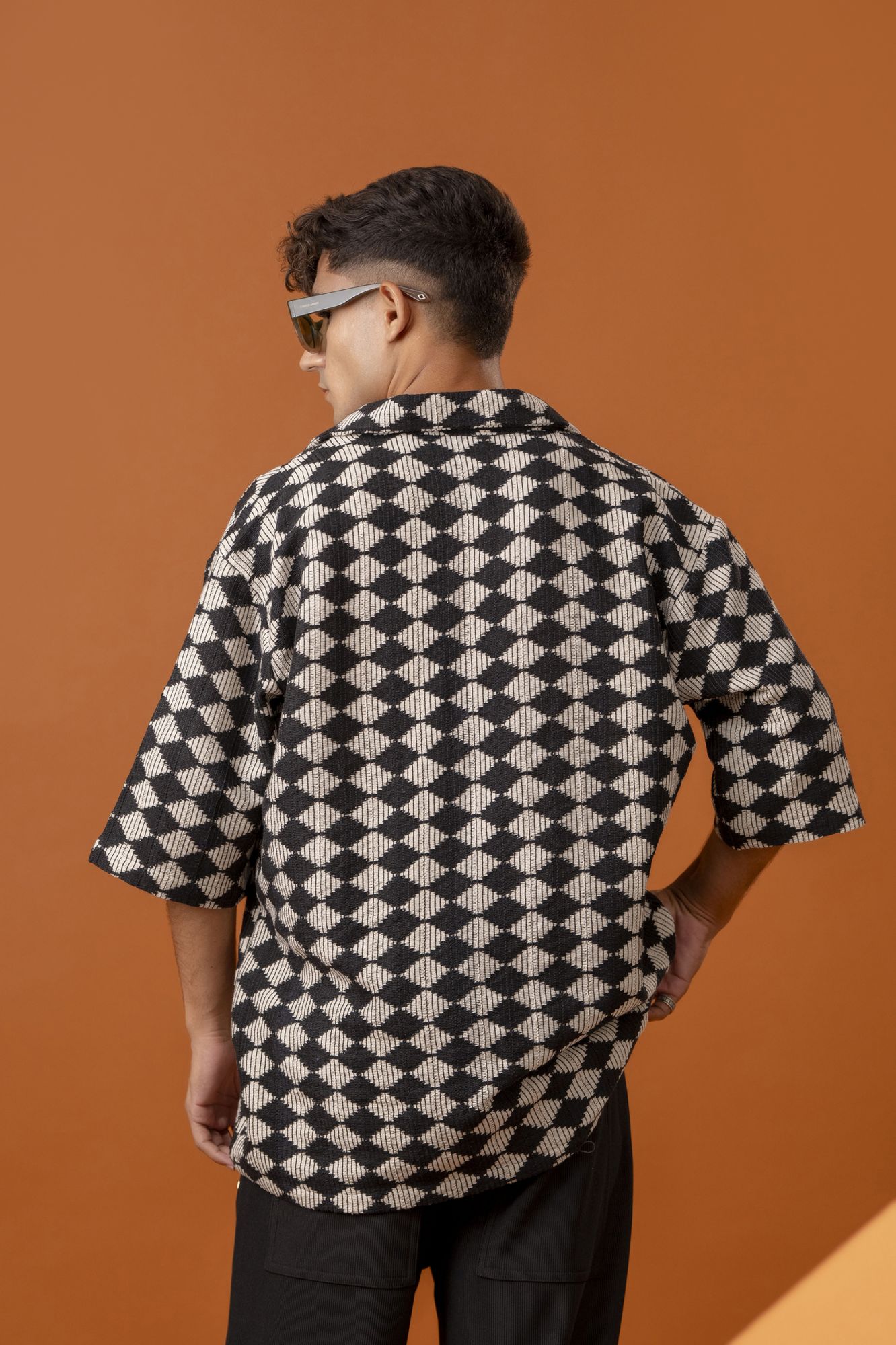 Zic Zac Jute Crochet Shirt