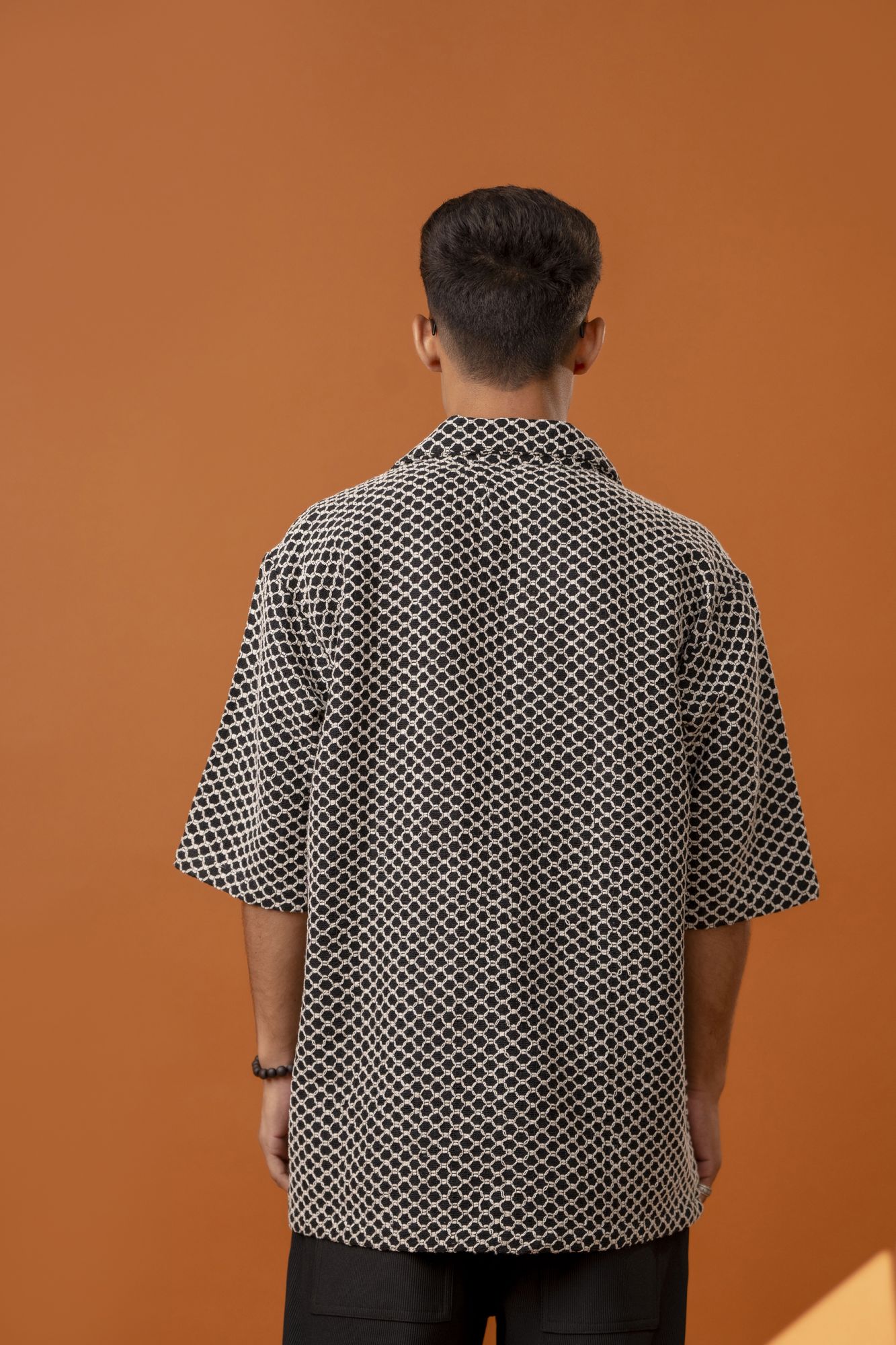 Jute Rough Crochet Shirt