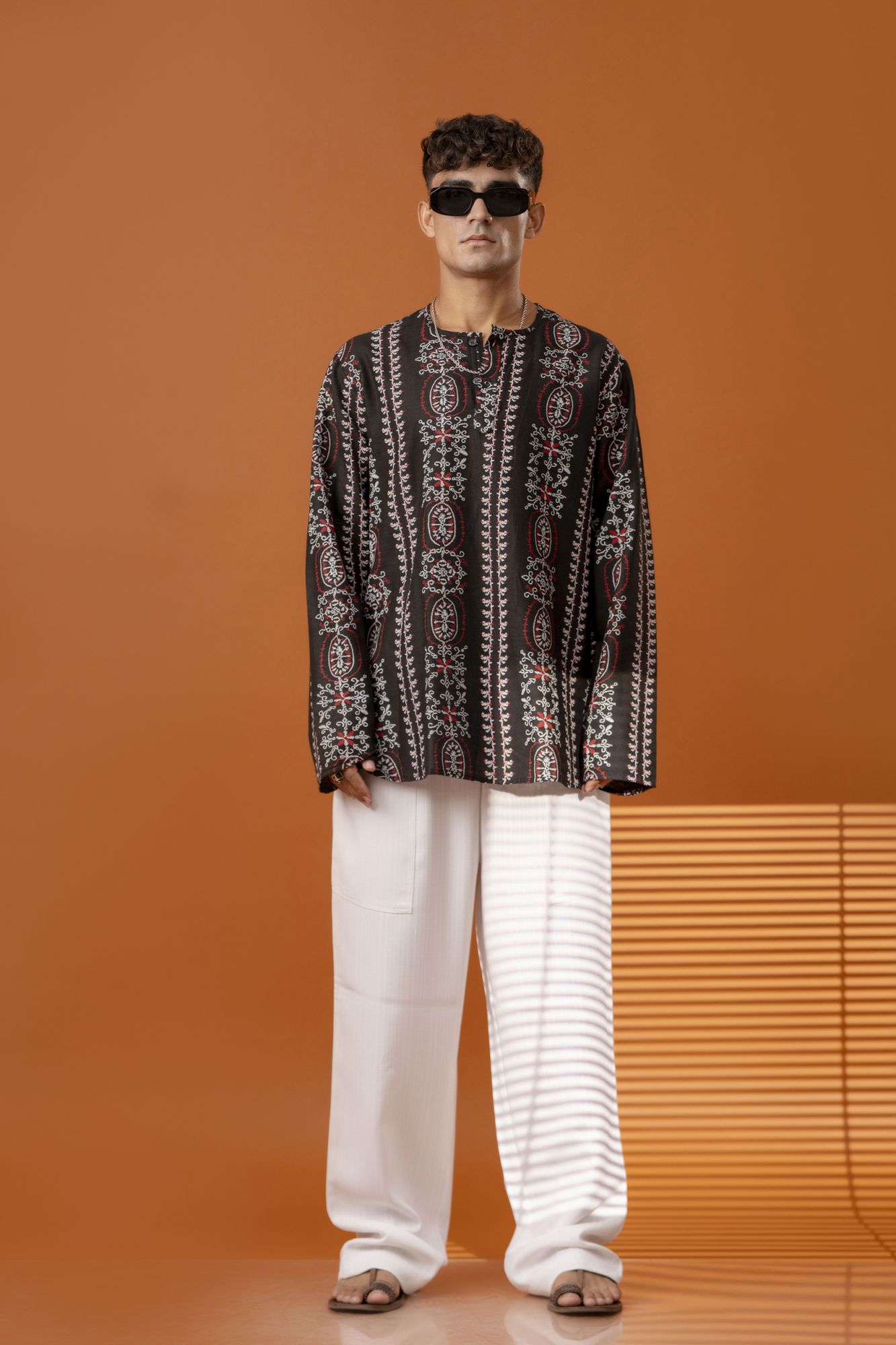 Cotton Printed Short Kurta