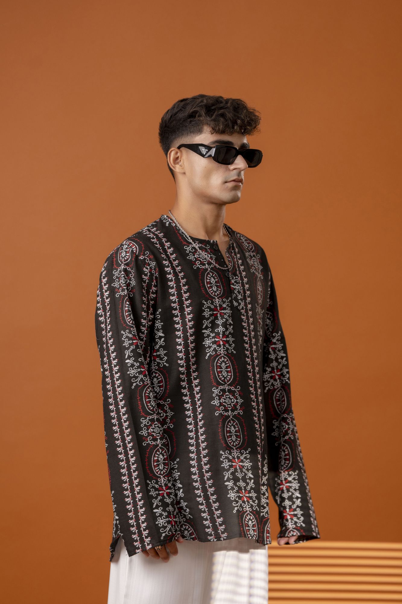 Cotton Printed Short Kurta