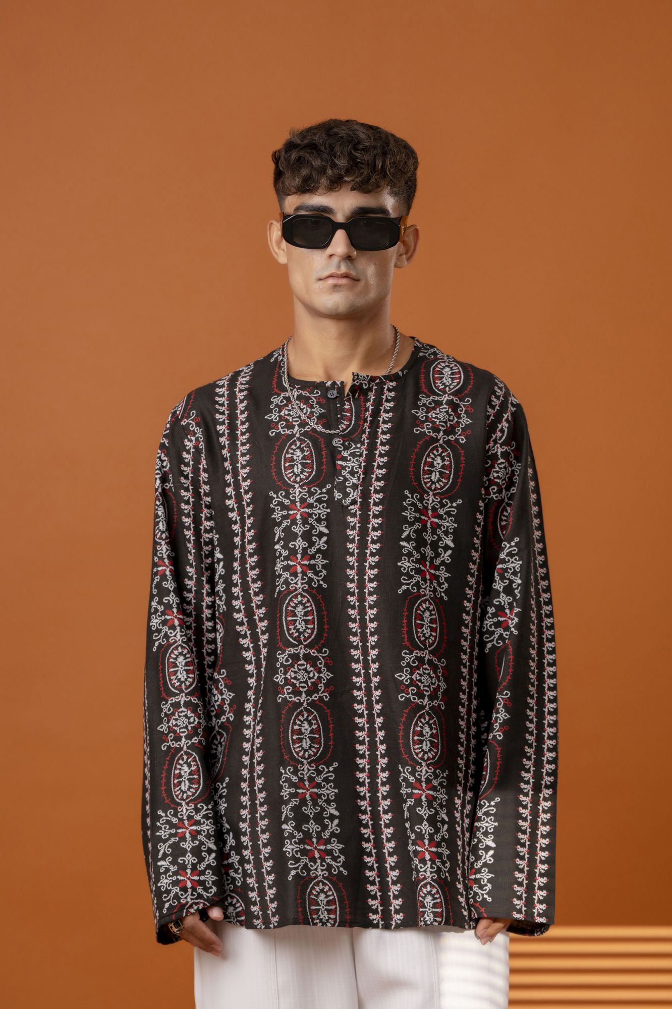 Cotton Printed Short Kurta