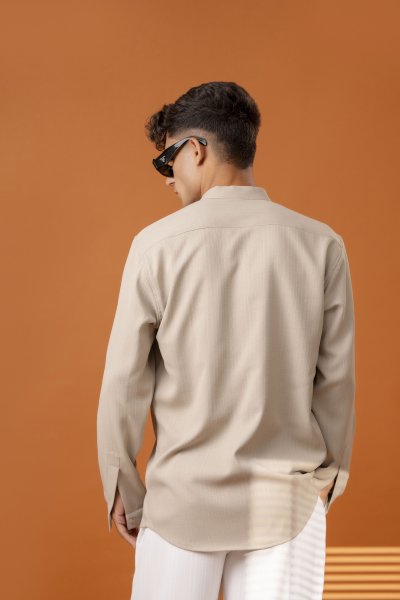 Malai Linen Shirt In Cream