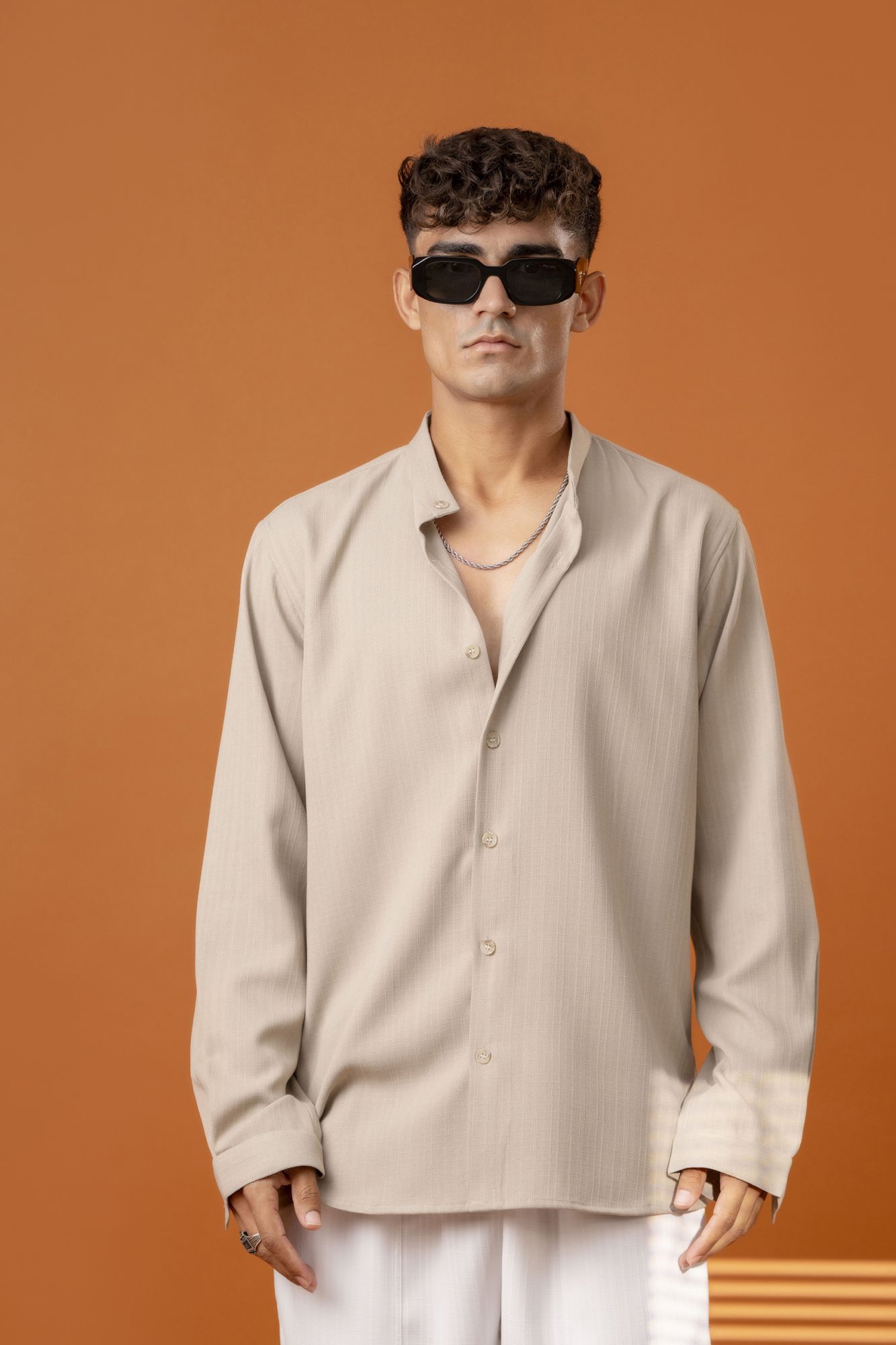 Malai Linen Shirt In Cream