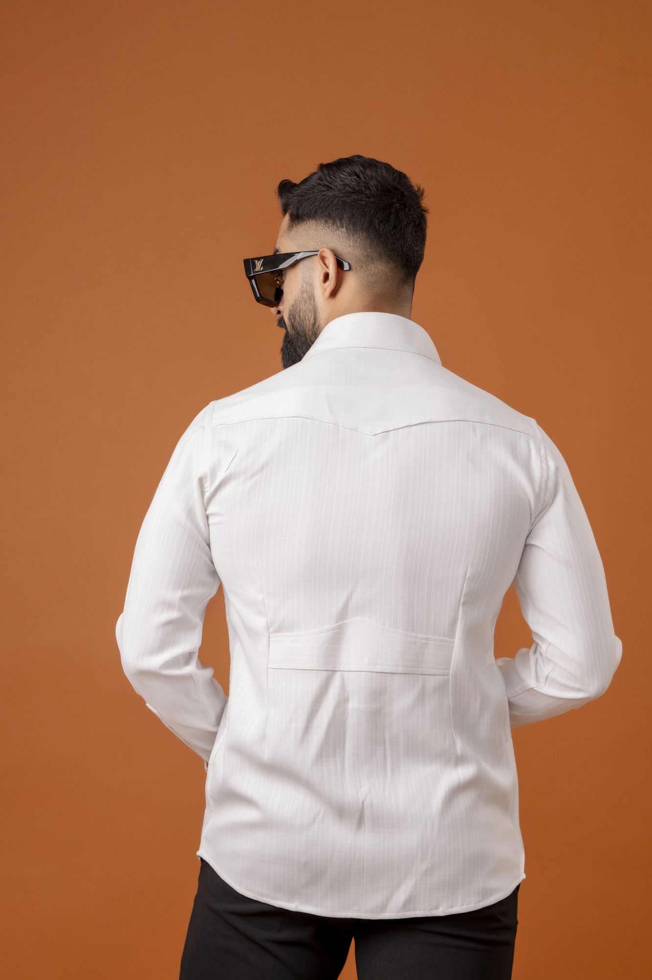White Linen Hunter Shirt