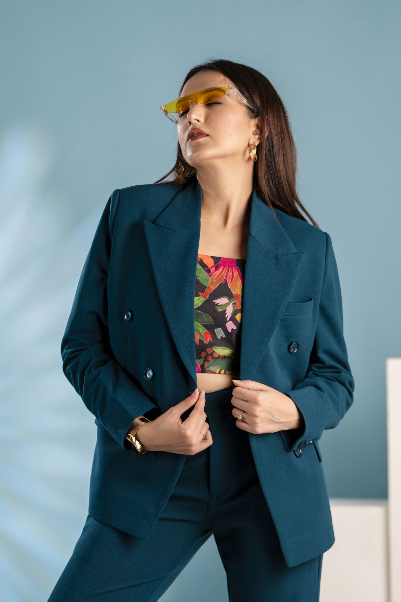 Bottle Green Blazer
