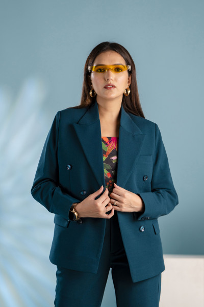 Bottle Green Blazer