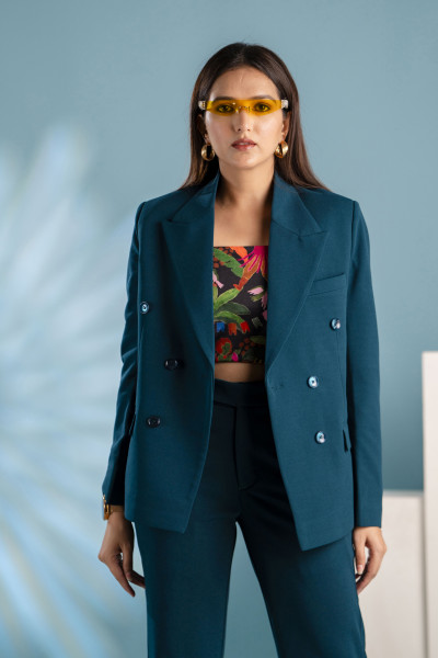 Bottle Green Blazer