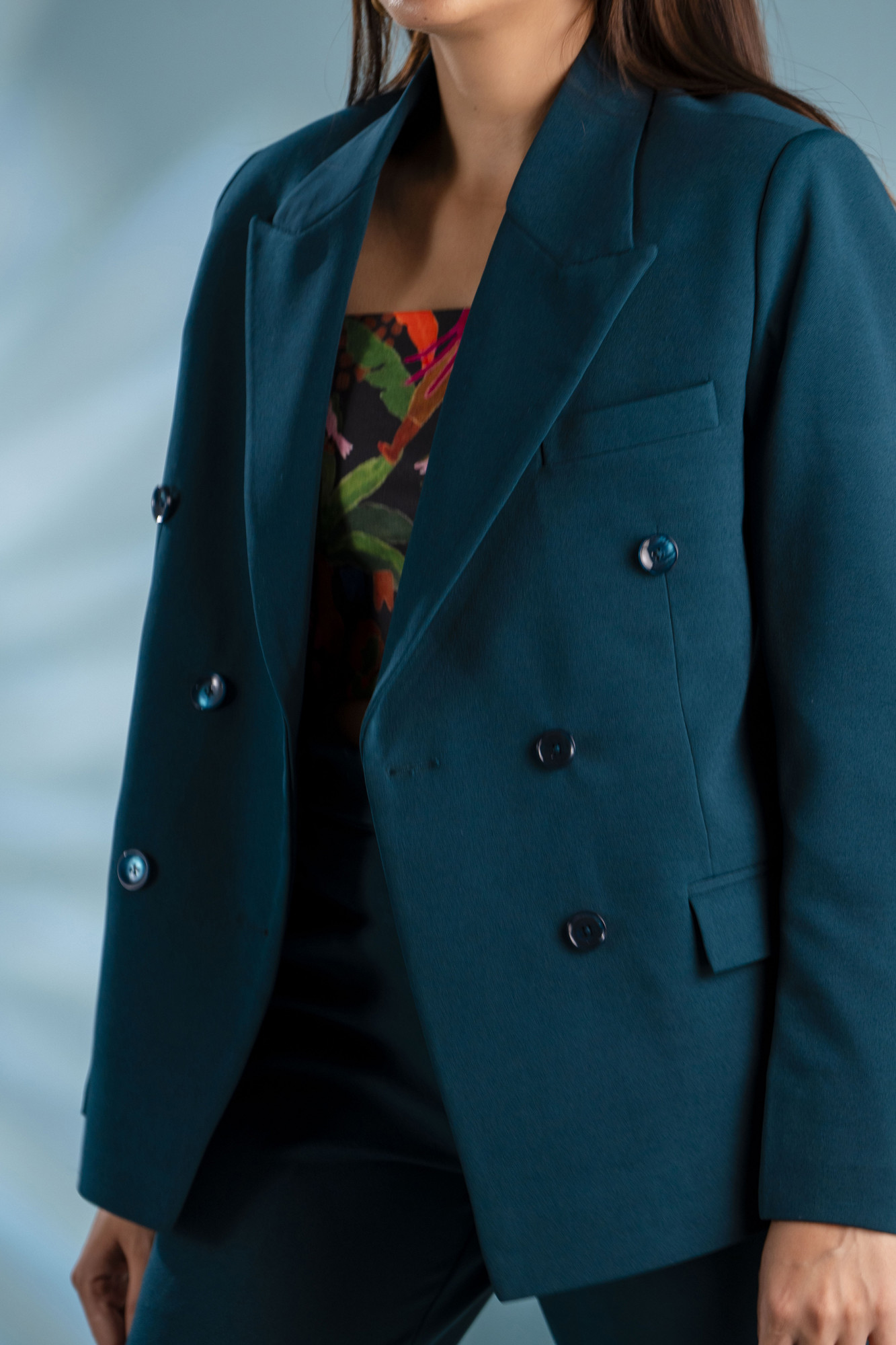 Bottle Green Blazer