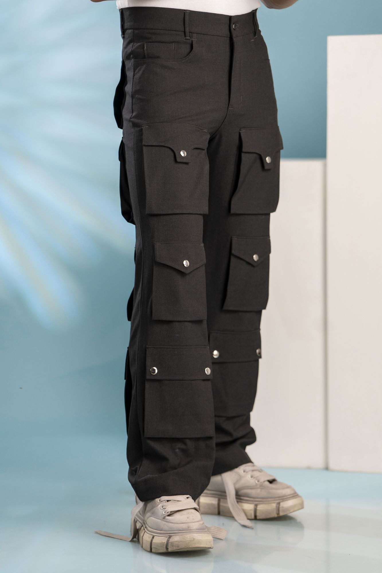 Sixteen Pocket Baggy Cargo Pants