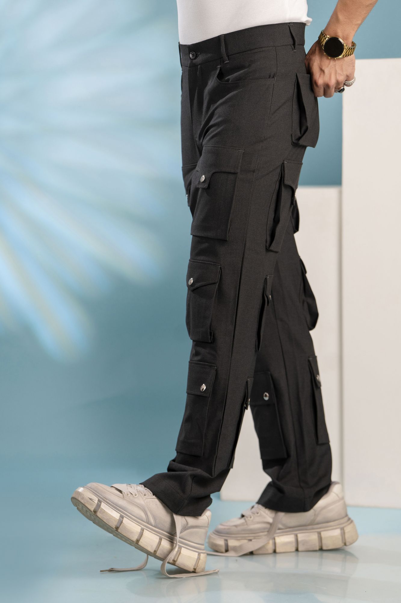 Sixteen Pocket Baggy Cargo Pants