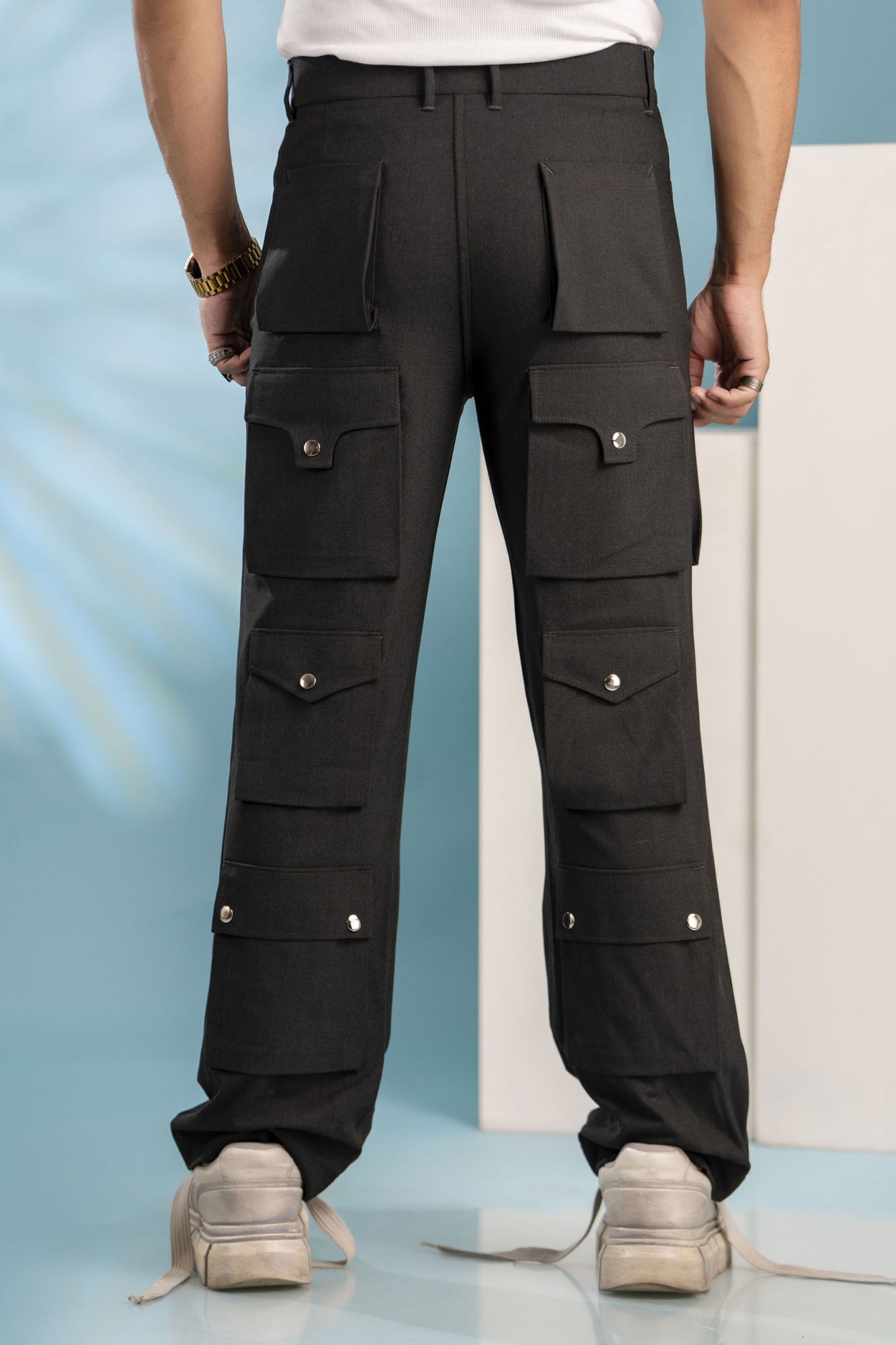 Sixteen Pocket Baggy Cargo Pants
