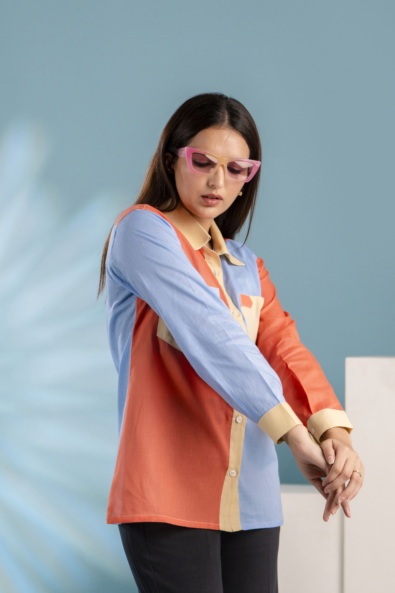 Colourblock Shirt