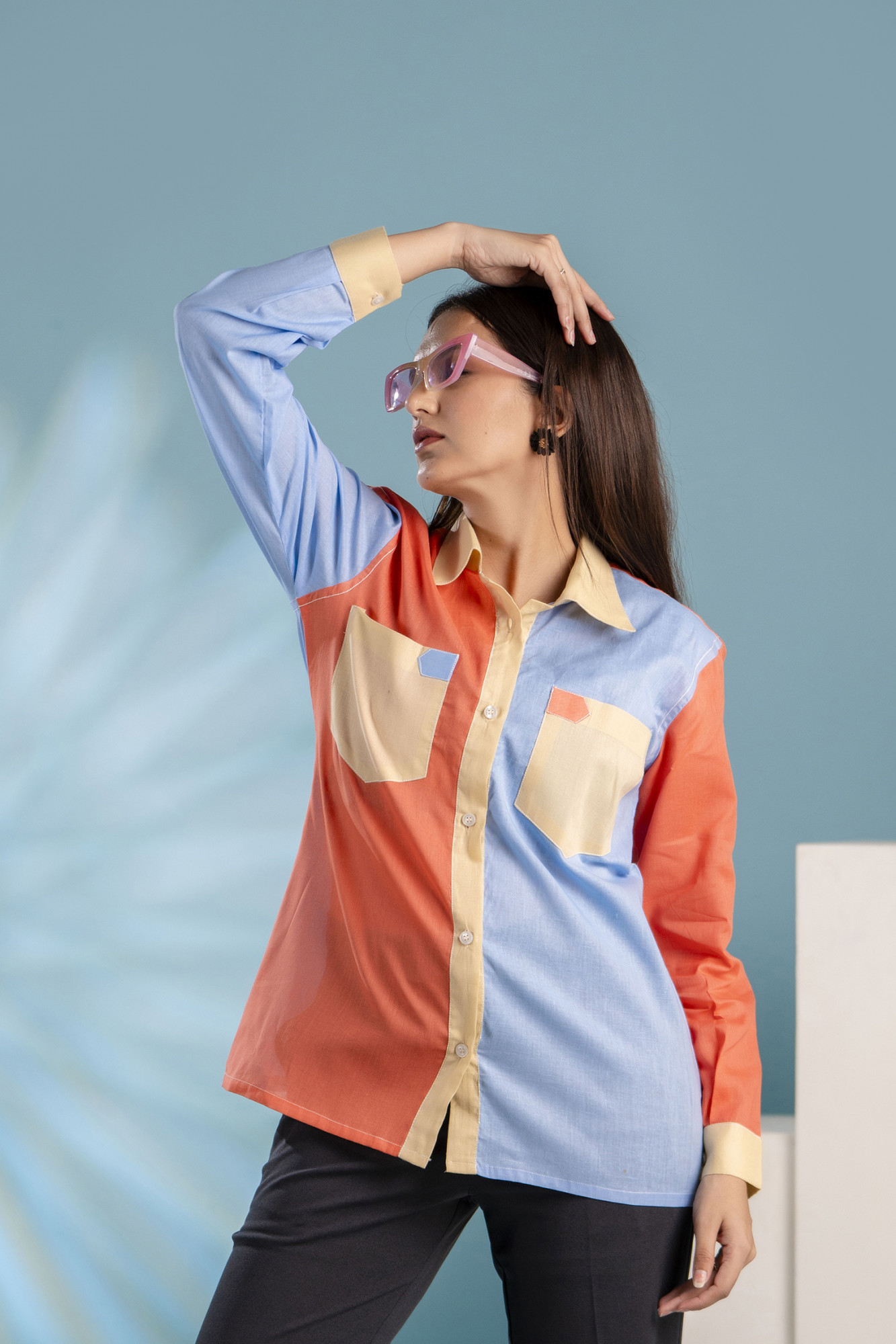 Colourblock Shirt