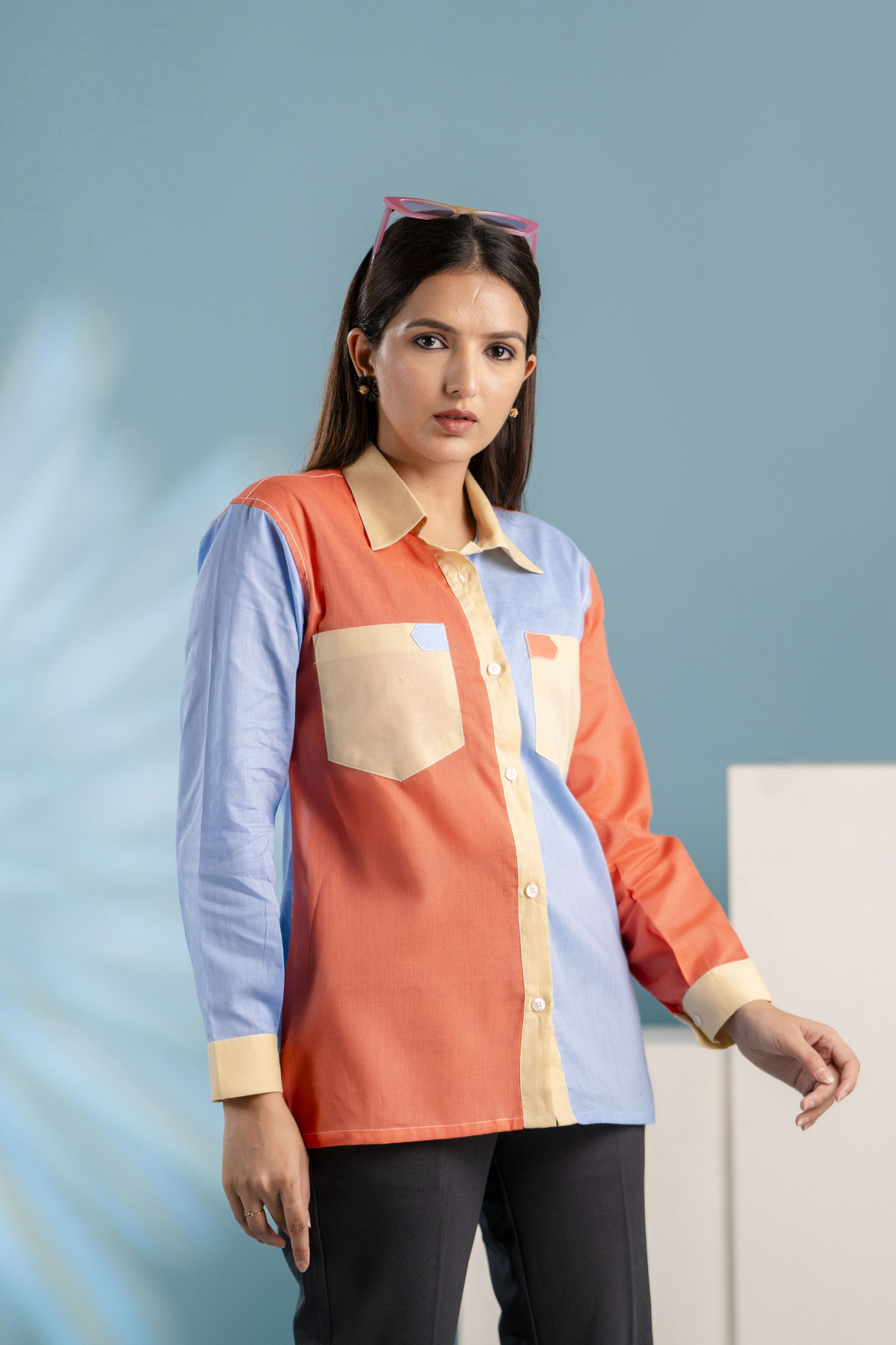 Colourblock Shirt