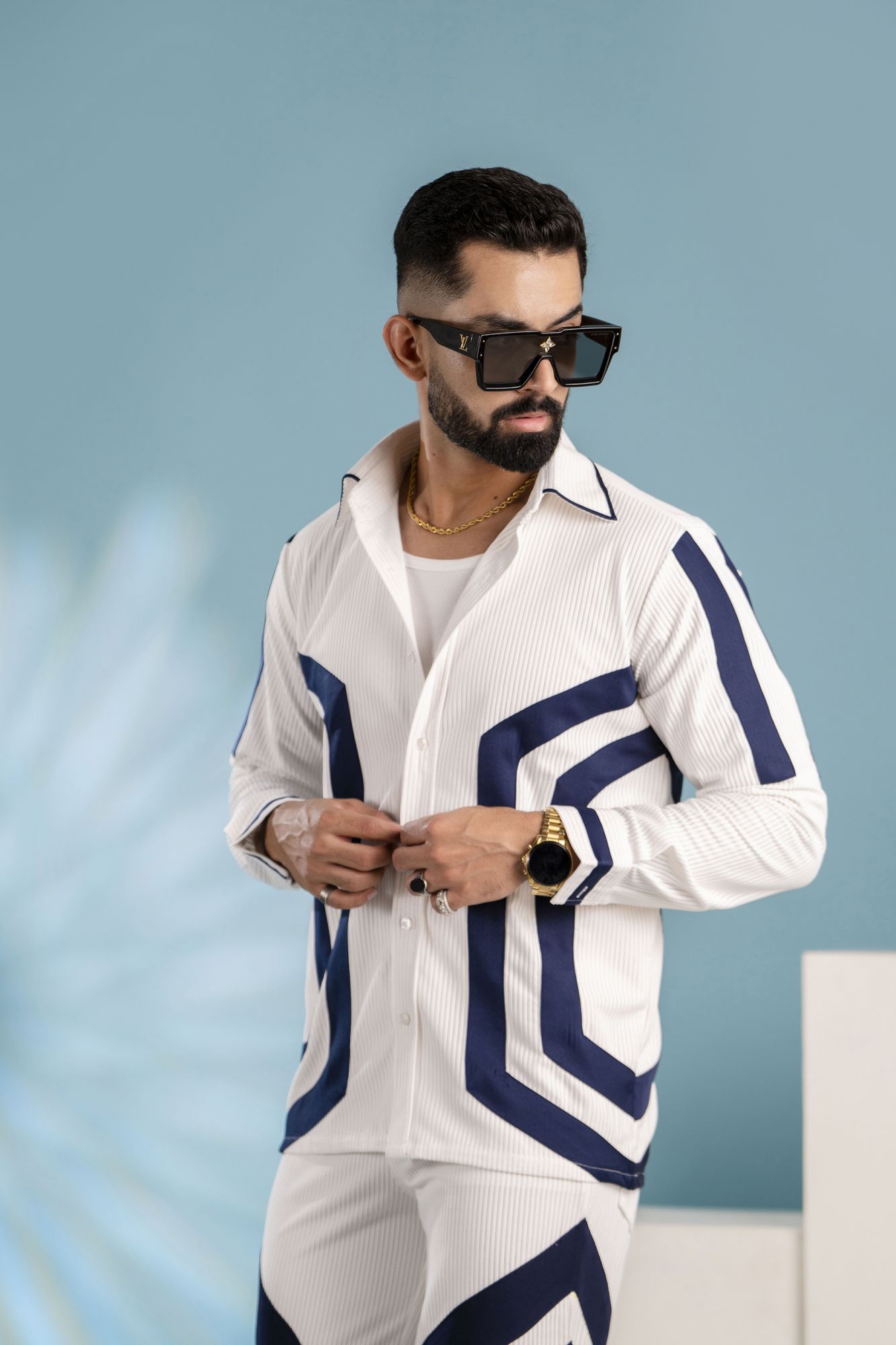 Laced Up Corduroy Shacket