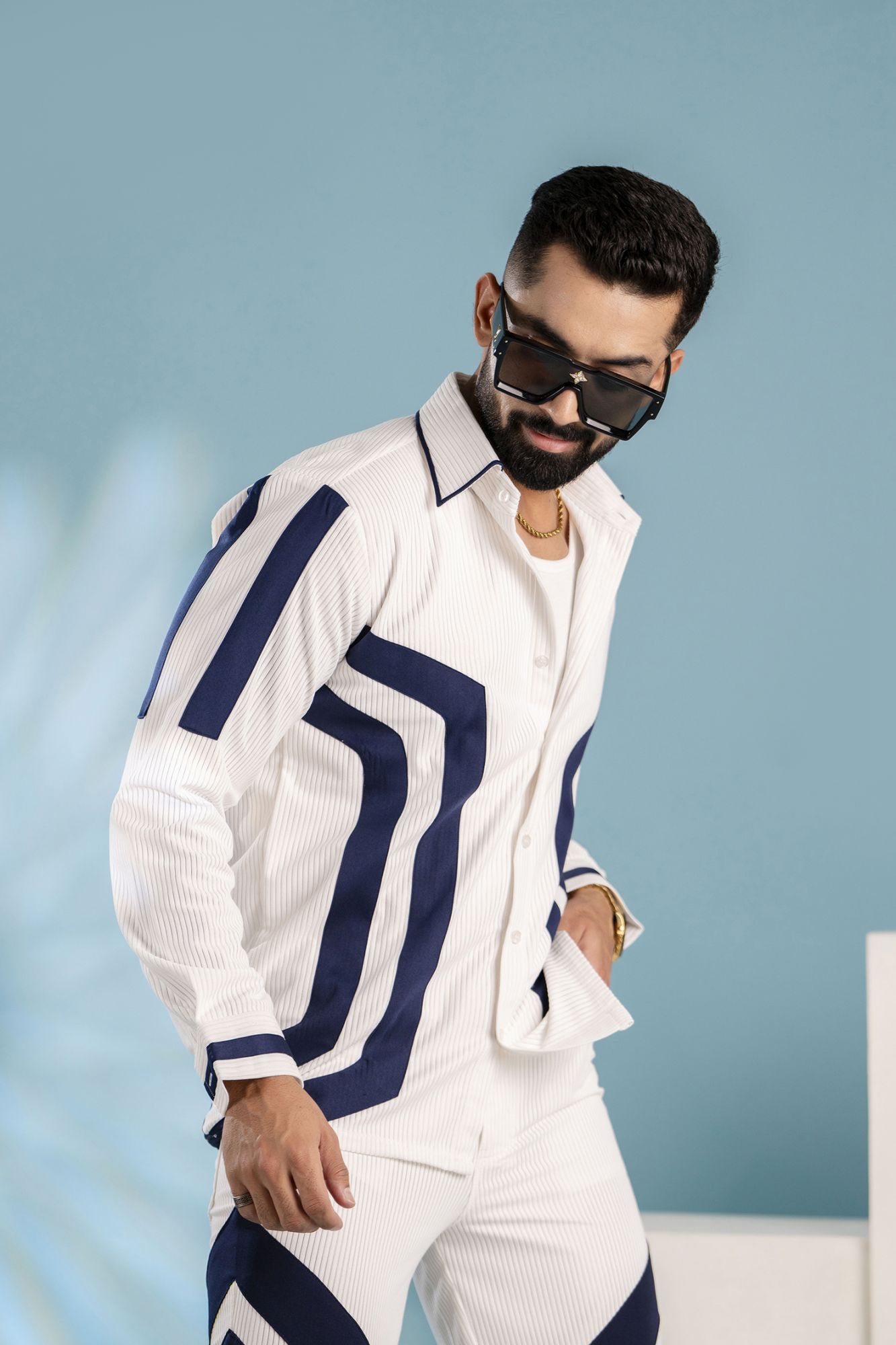 Laced Up Corduroy Shacket