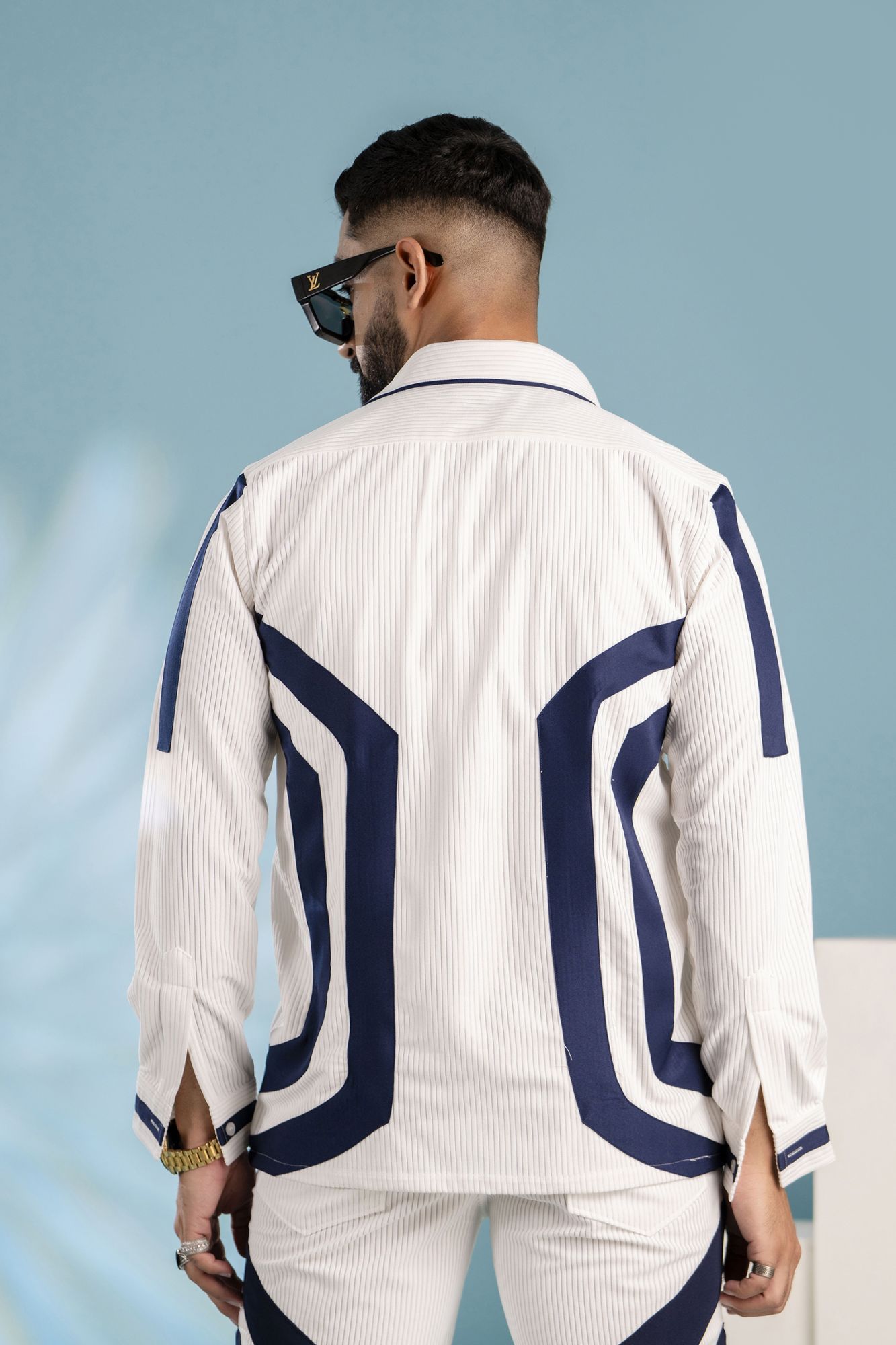 Laced Up Corduroy Shacket