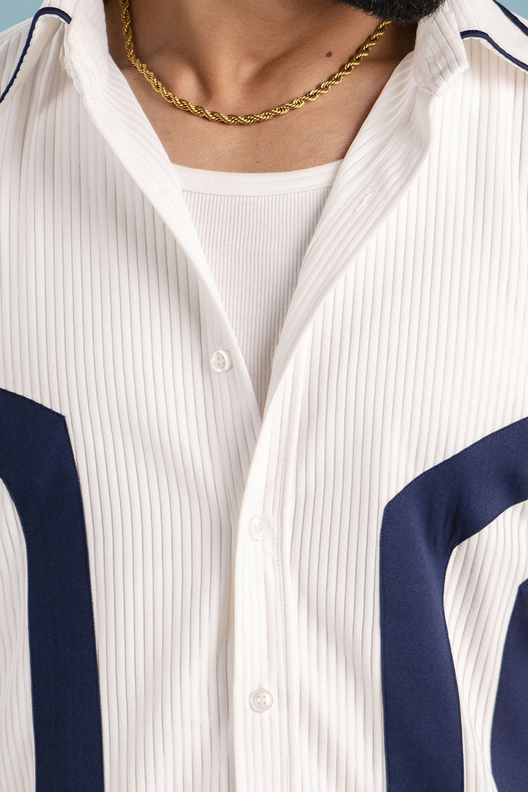 Laced Up Corduroy Shacket