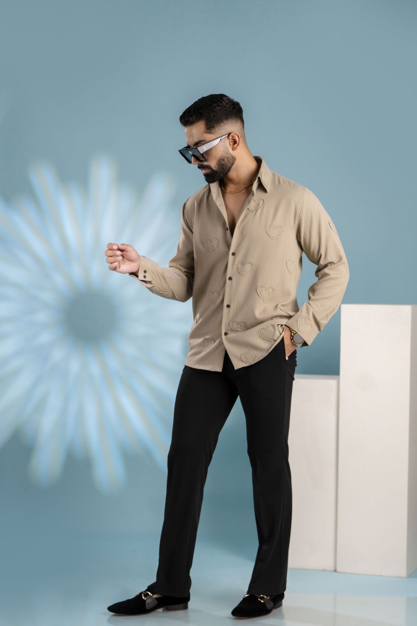 Love Bug Shirt In Cream