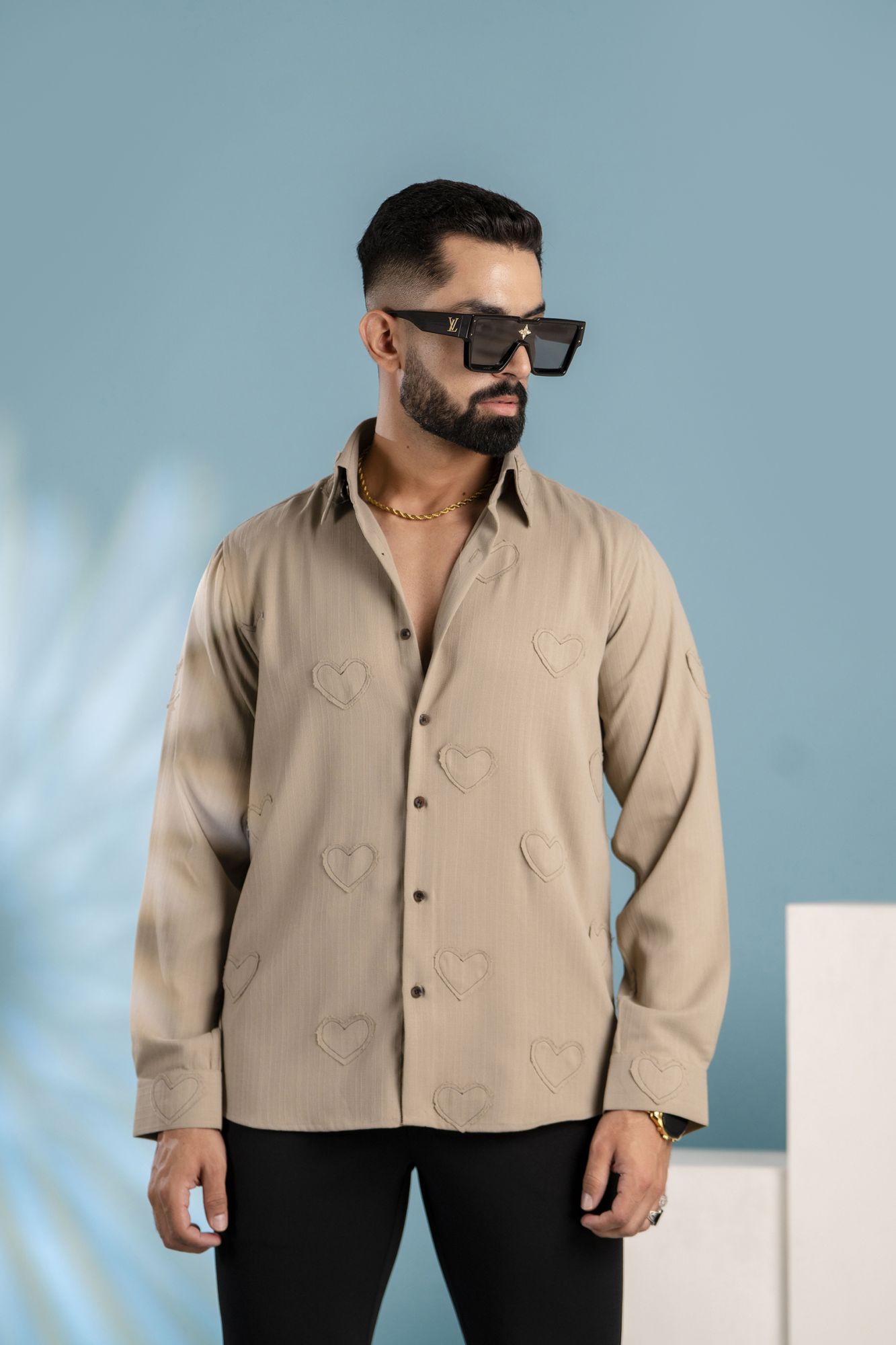 Love Bug Shirt In Cream