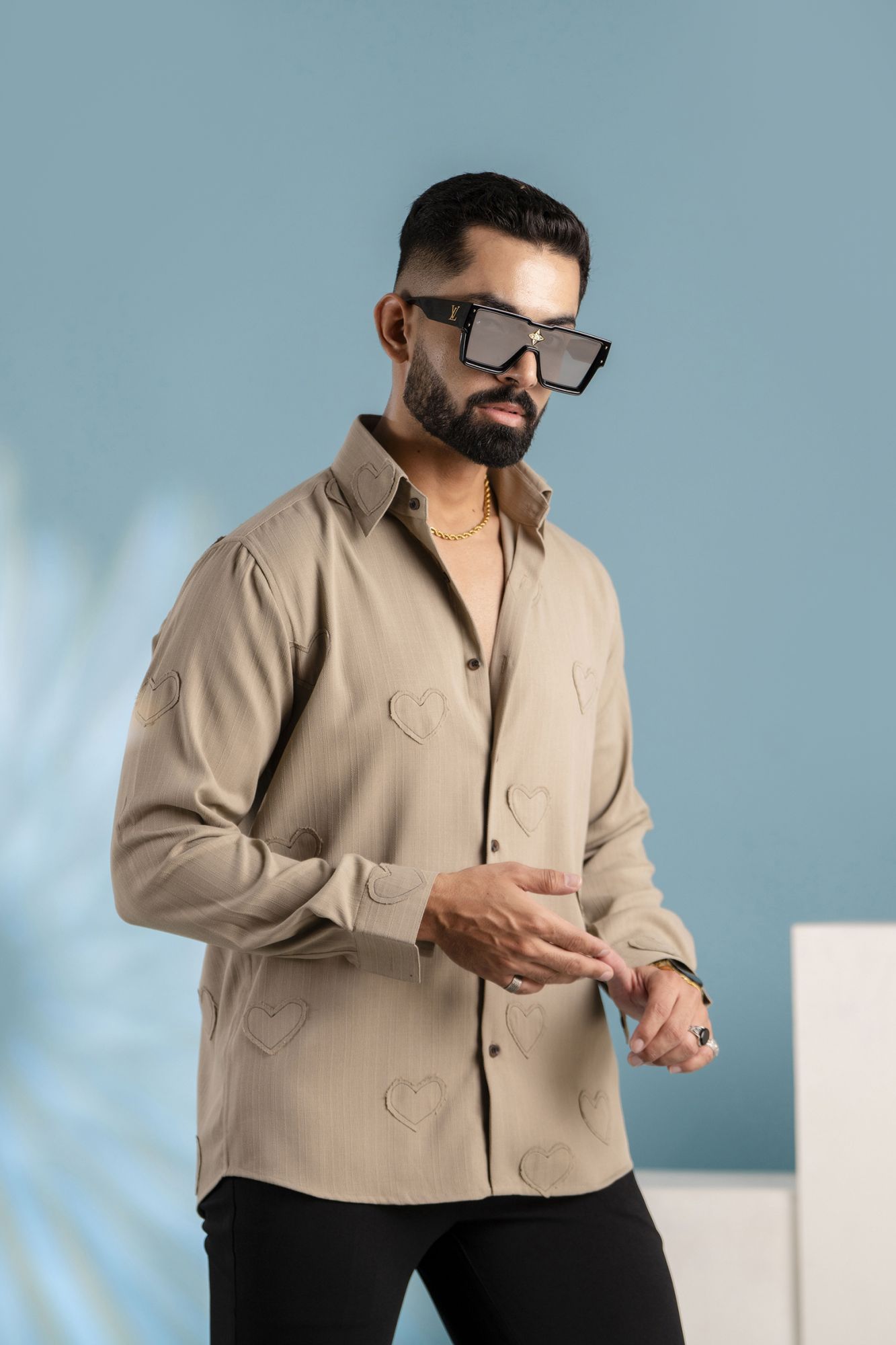 Love Bug Shirt In Cream