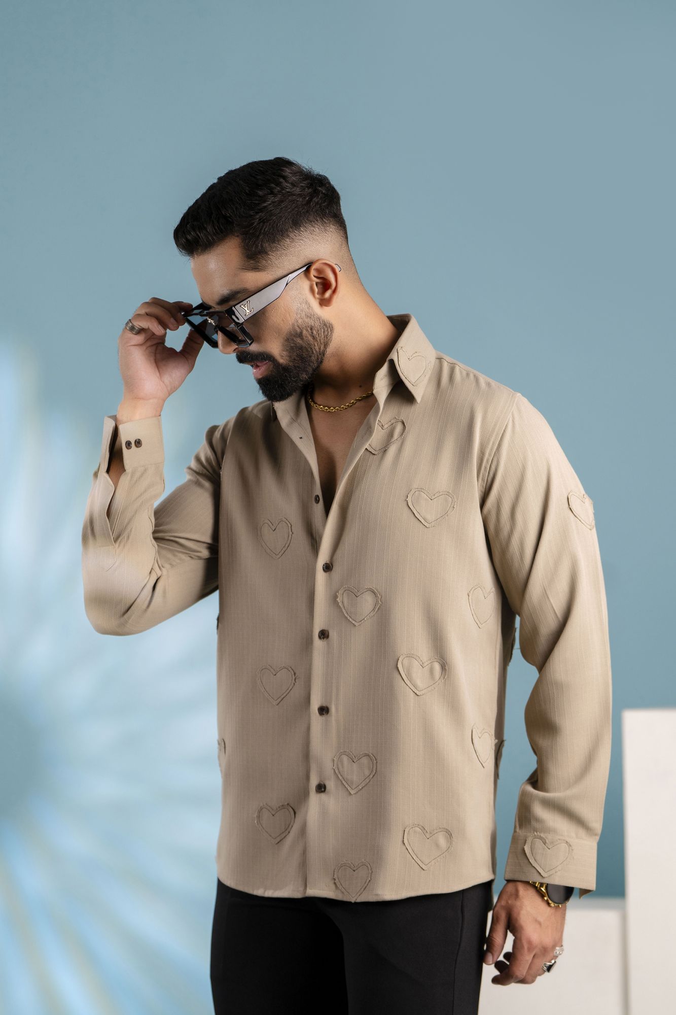 Love Bug Shirt In Cream