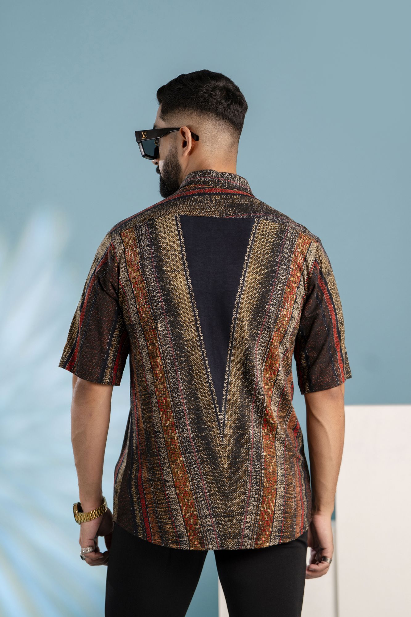 Printed Flowing Shirt