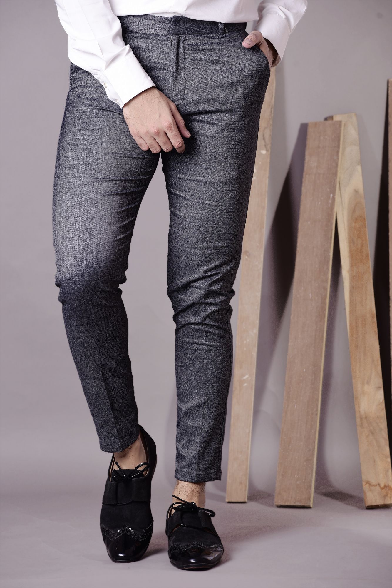 Mens Formal stretch pants