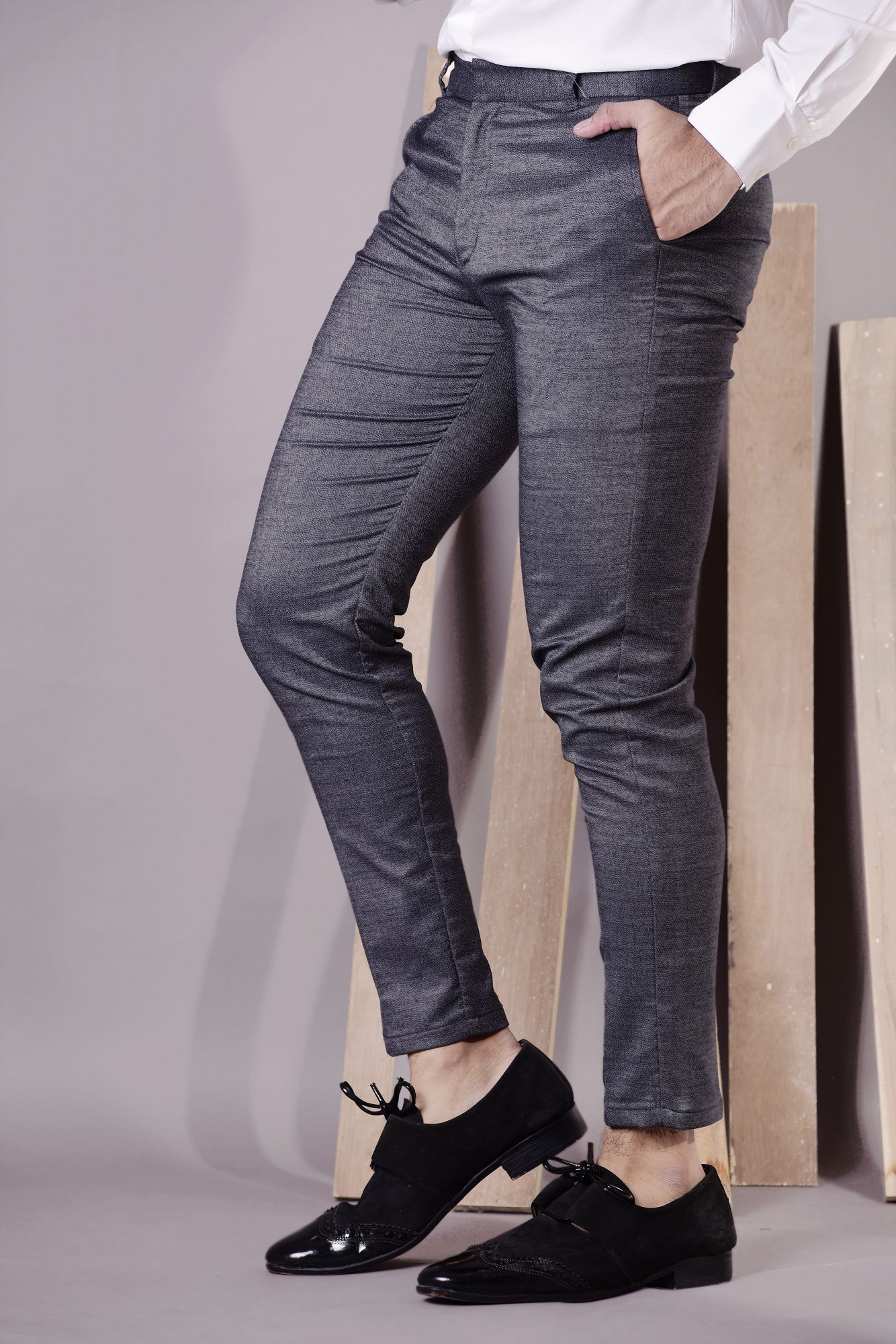 Mens Formal stretch pants