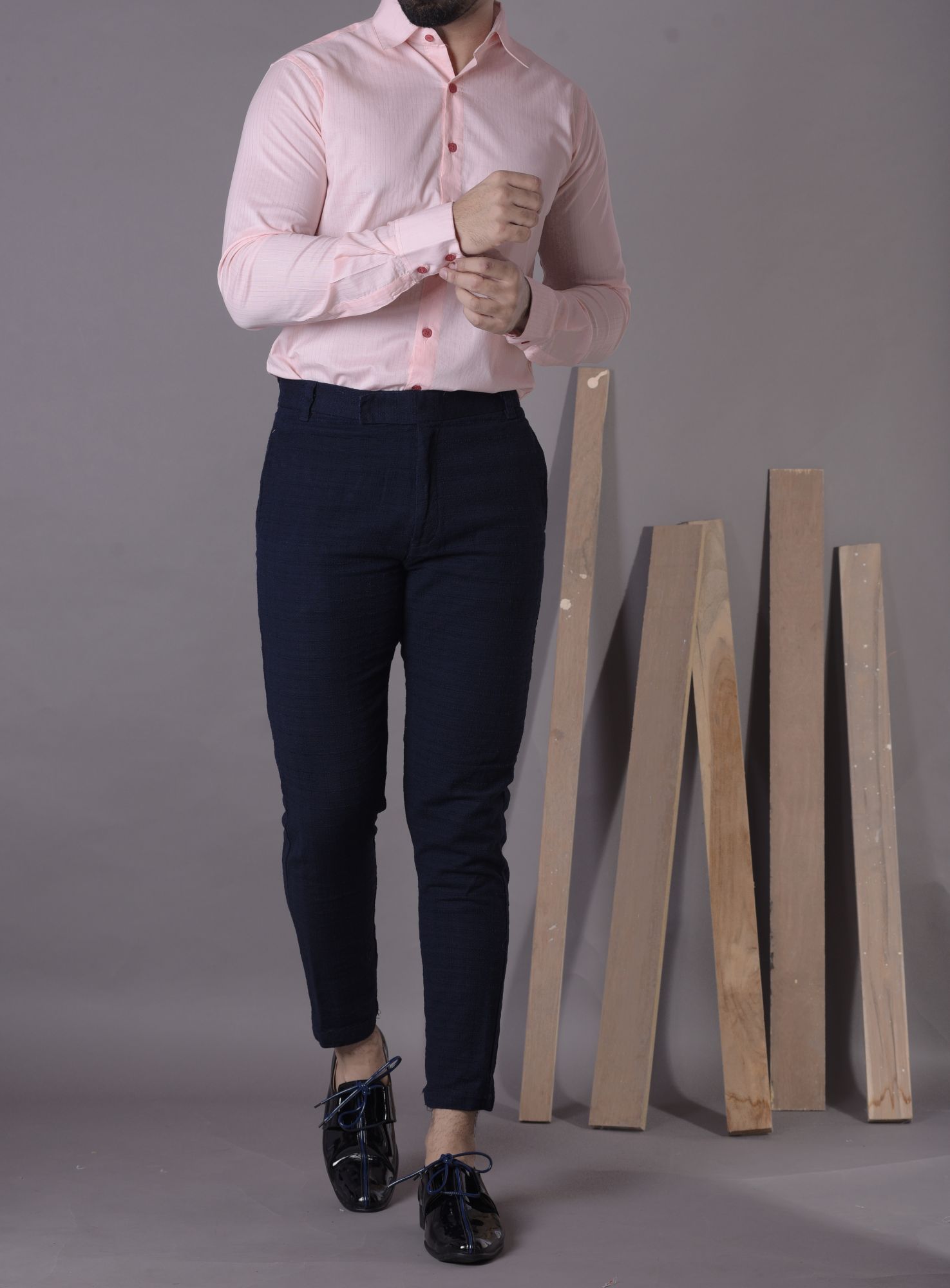 Mens Textured Slim fit Shirt