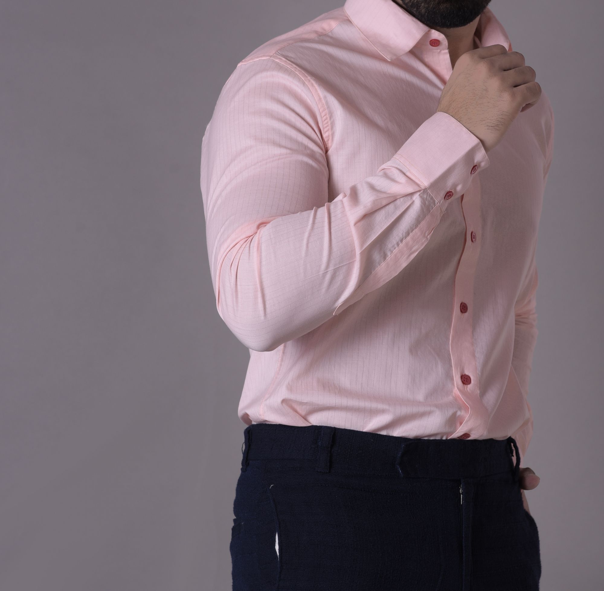 Mens Textured Slim fit Shirt