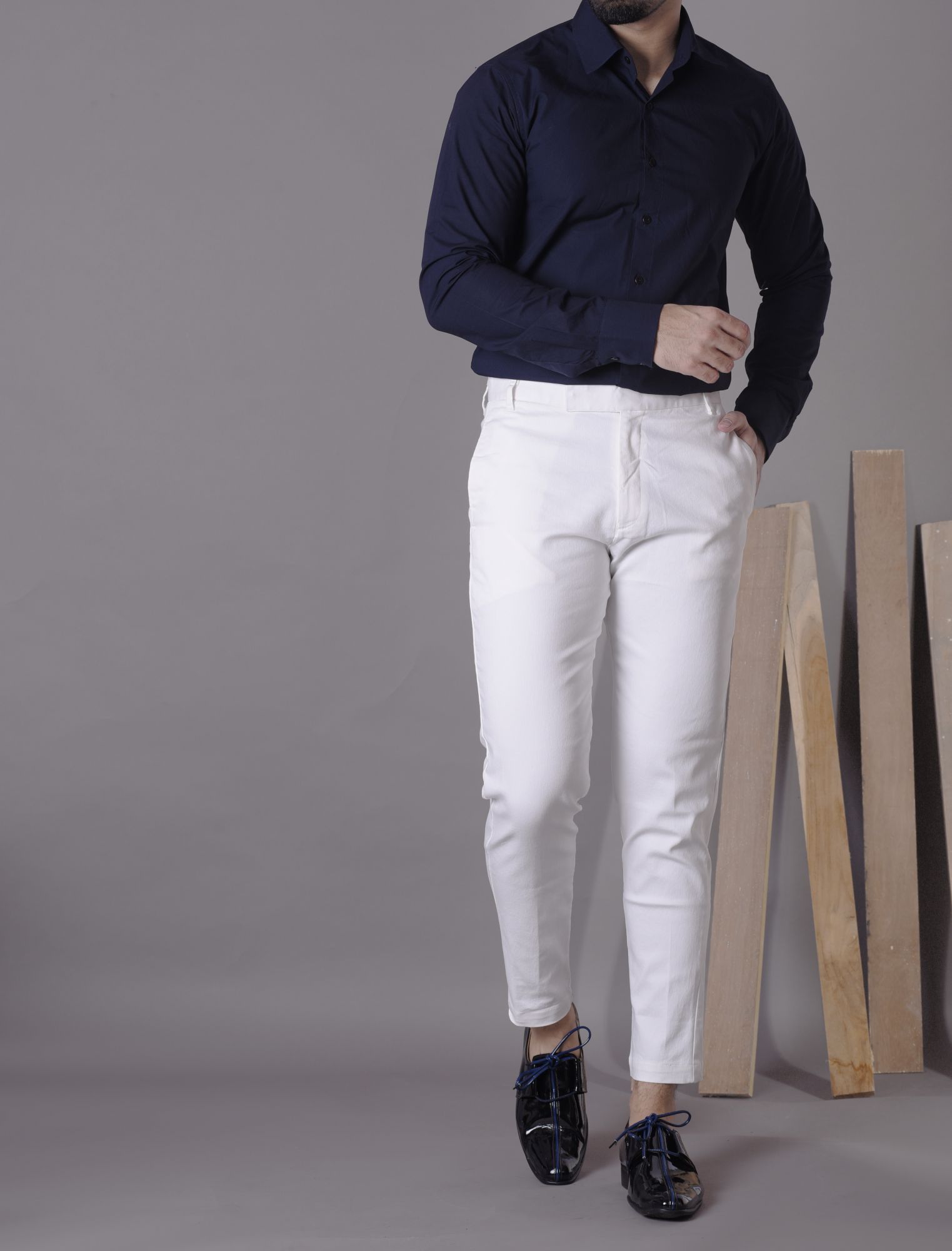 Mens Formal shirt in blue