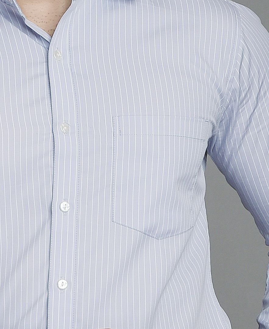 Mens Striped Slim Fit Shirt