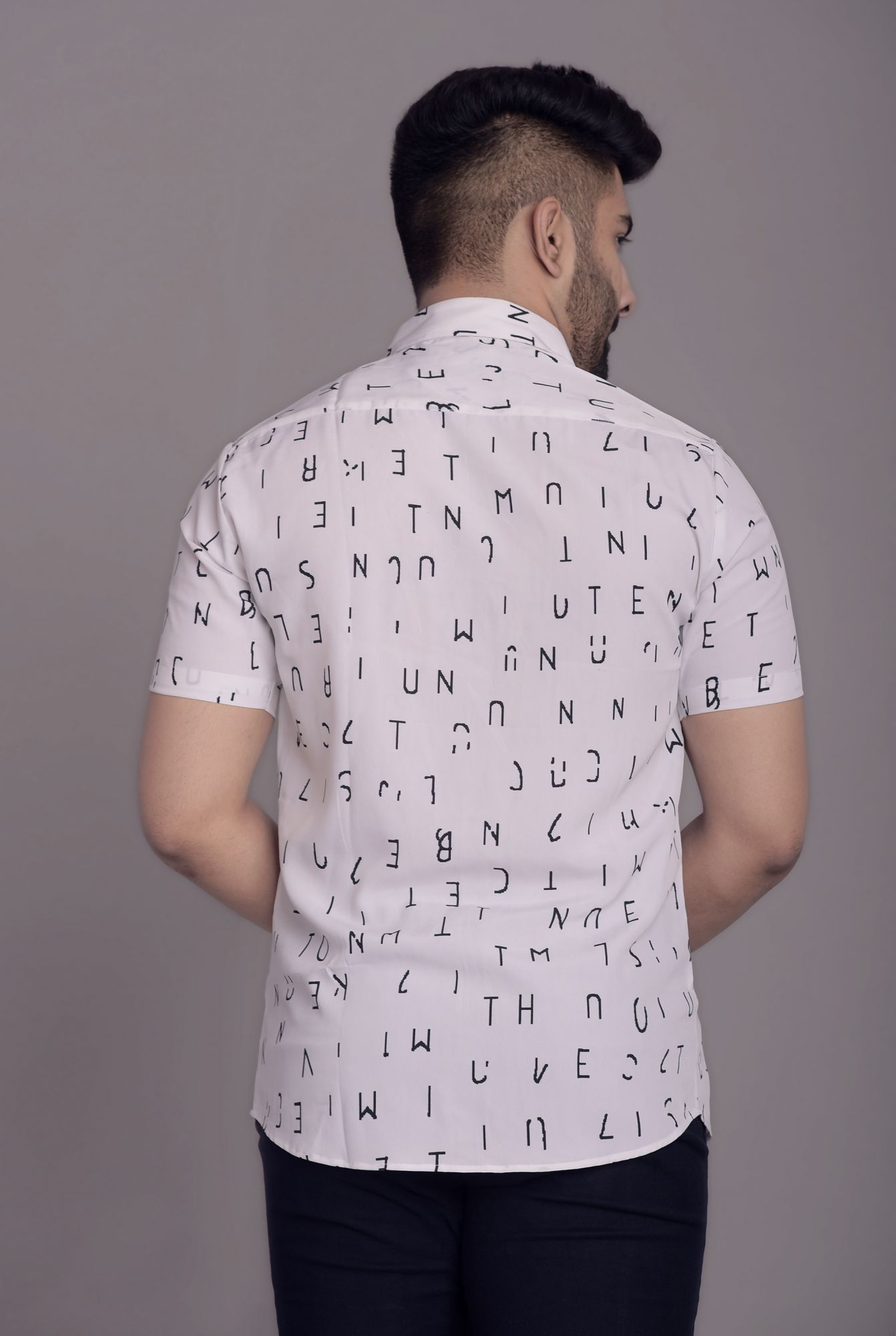 Mens Printed Flowing Shirt