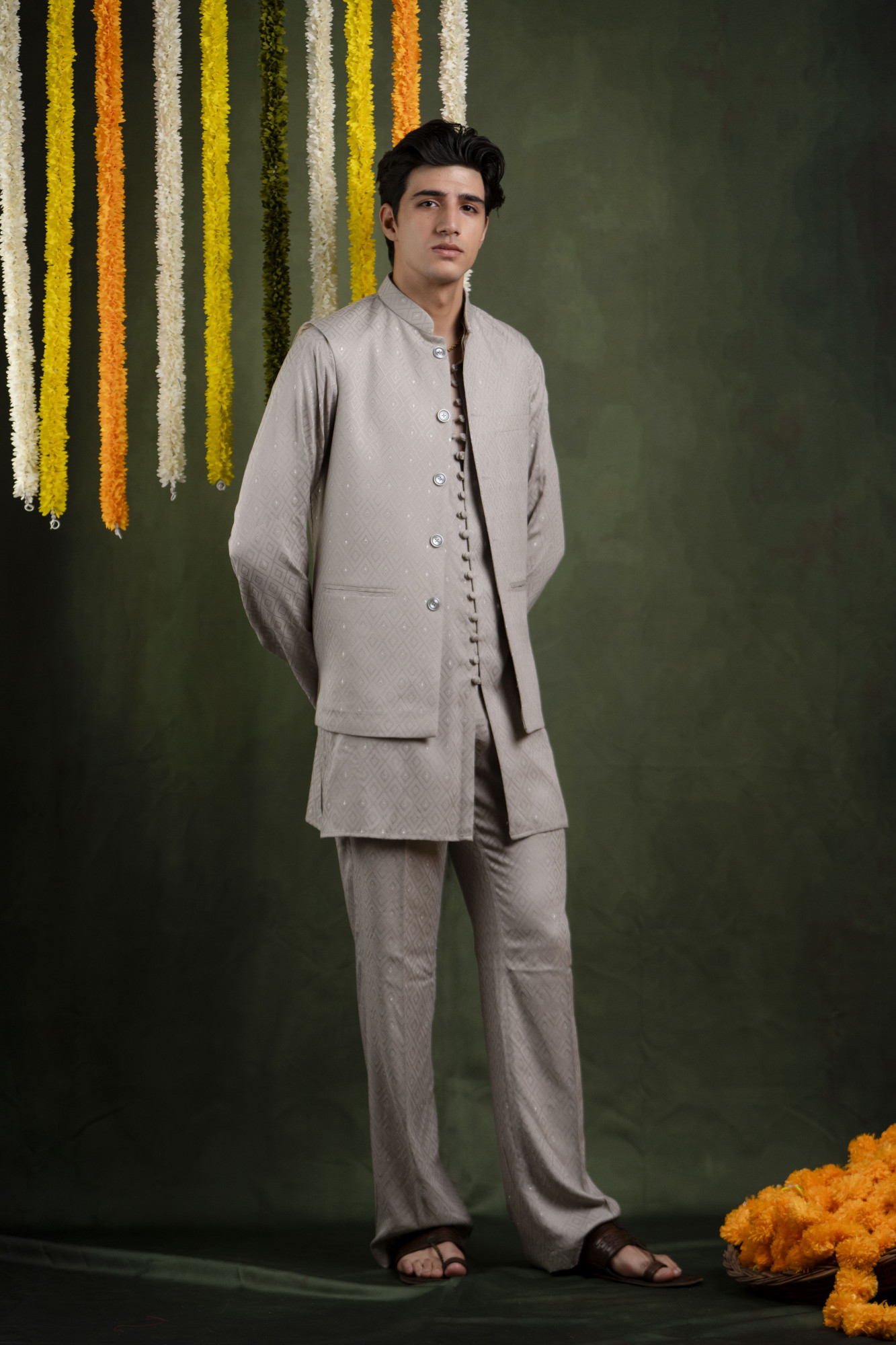 Grey Self Work Jacket