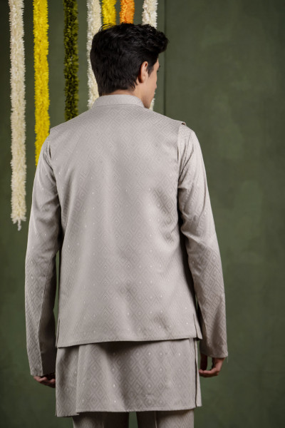 Grey Self Work Jacket