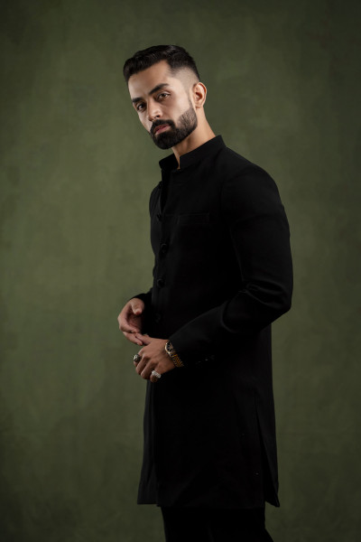 Zed Black Bandhgala