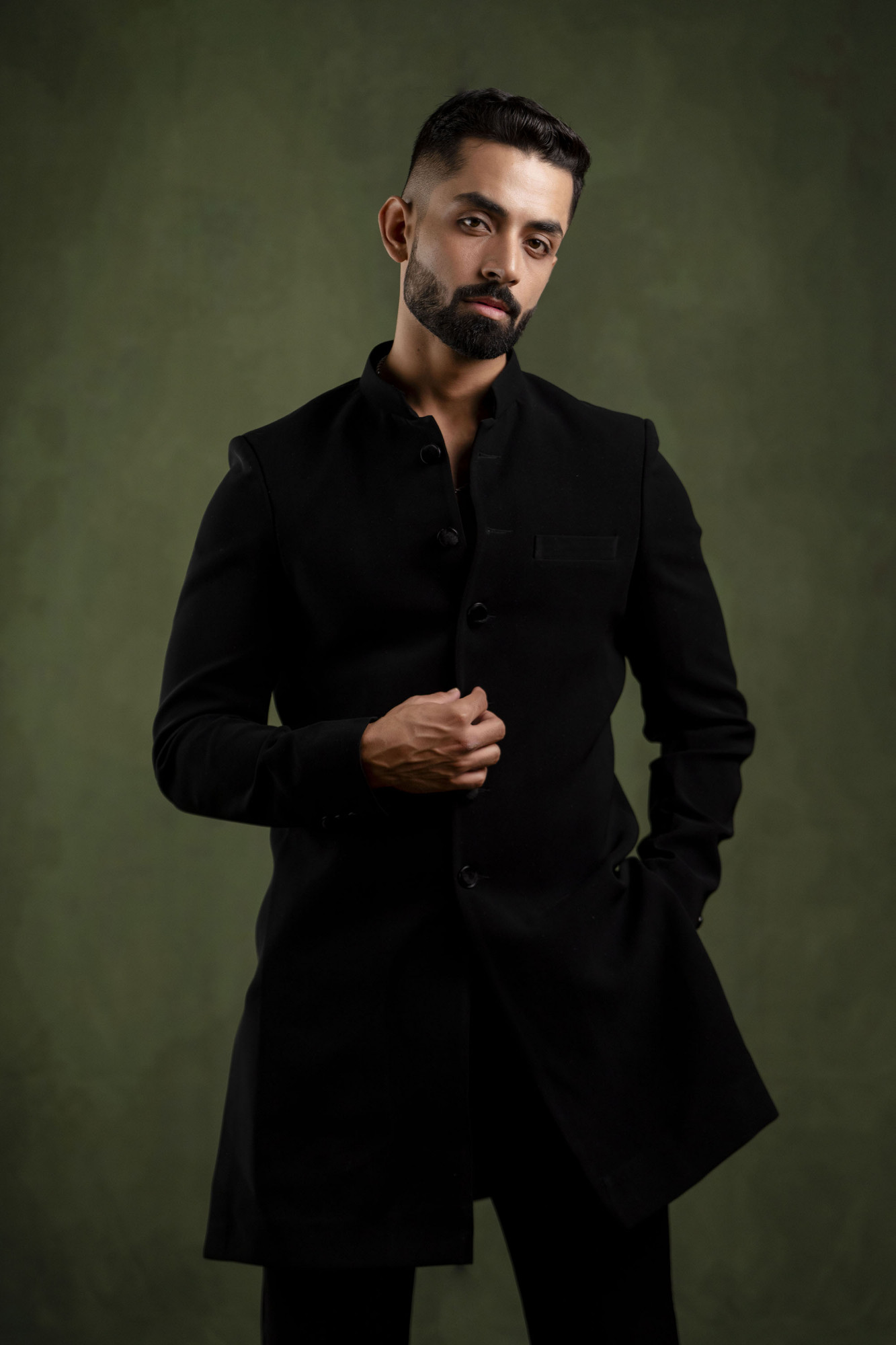 Zed Black Bandhgala