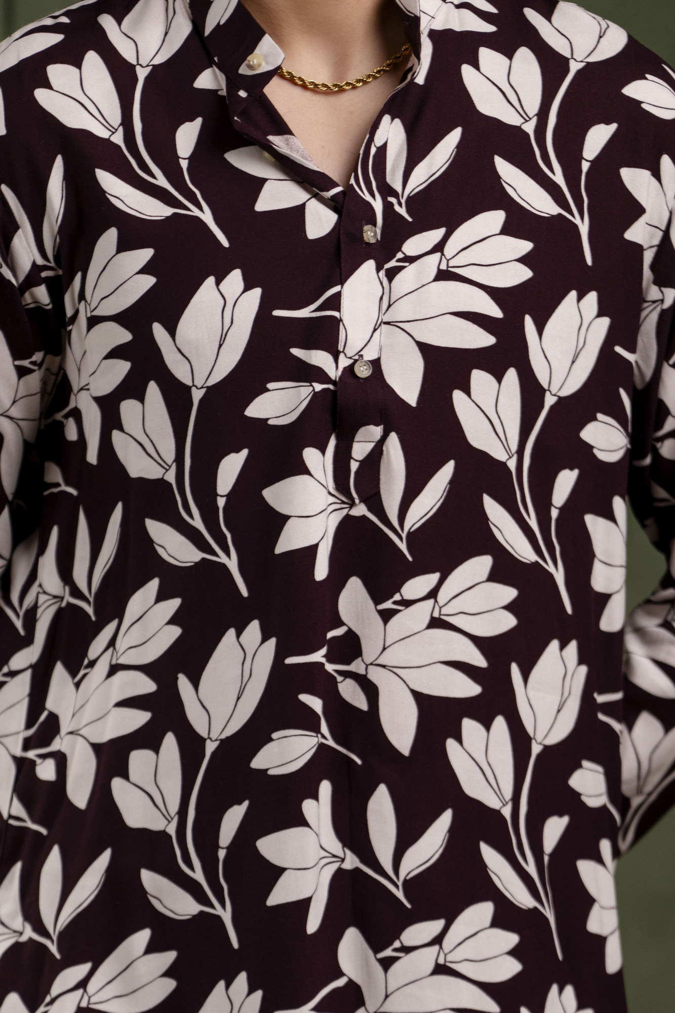 Printed Flowing Kurta