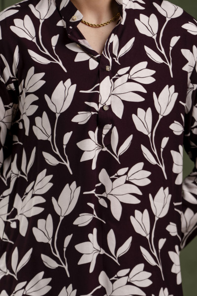 Printed Flowing Kurta