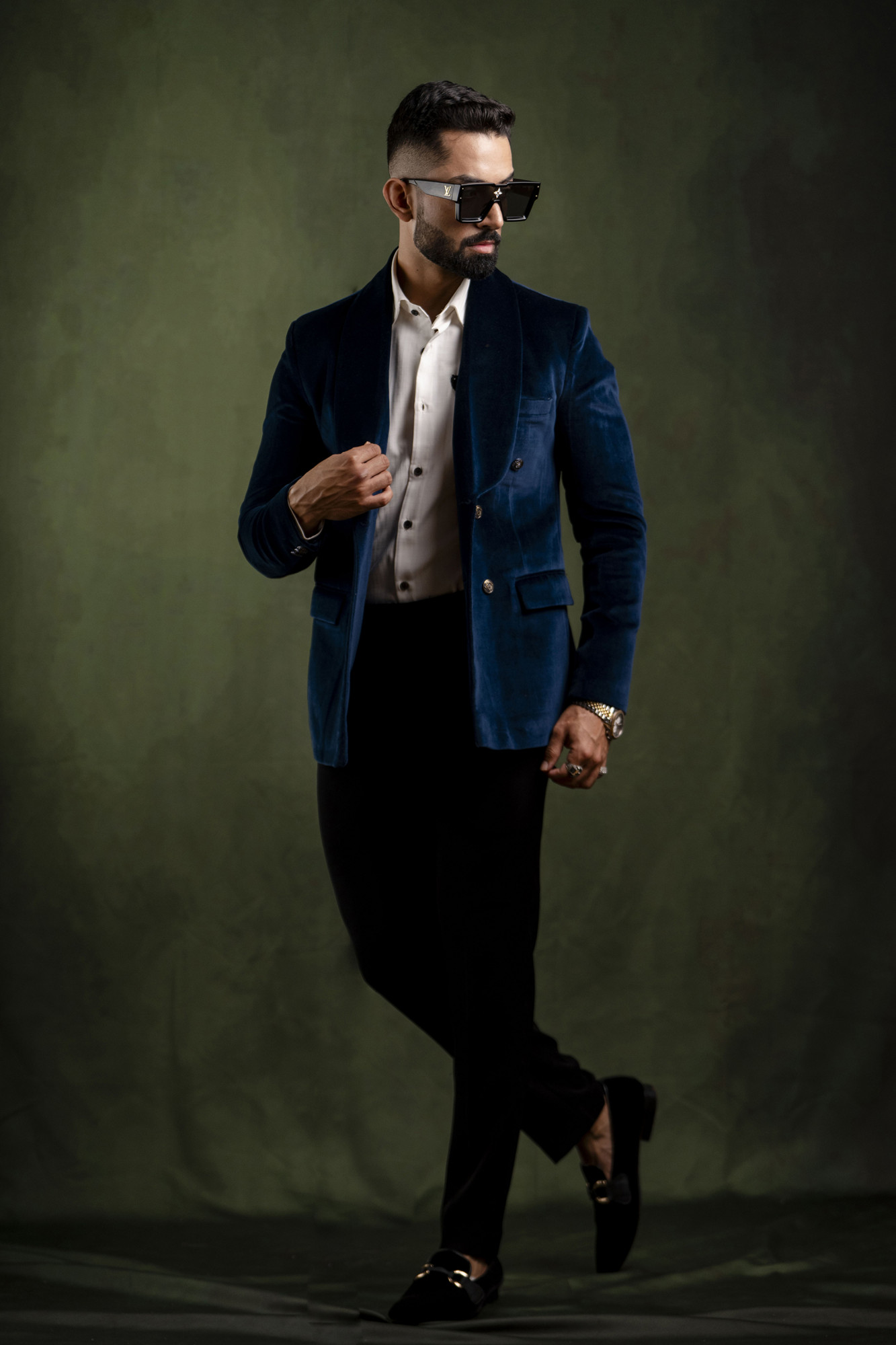 Royal Velvet Tuxedo Blazer