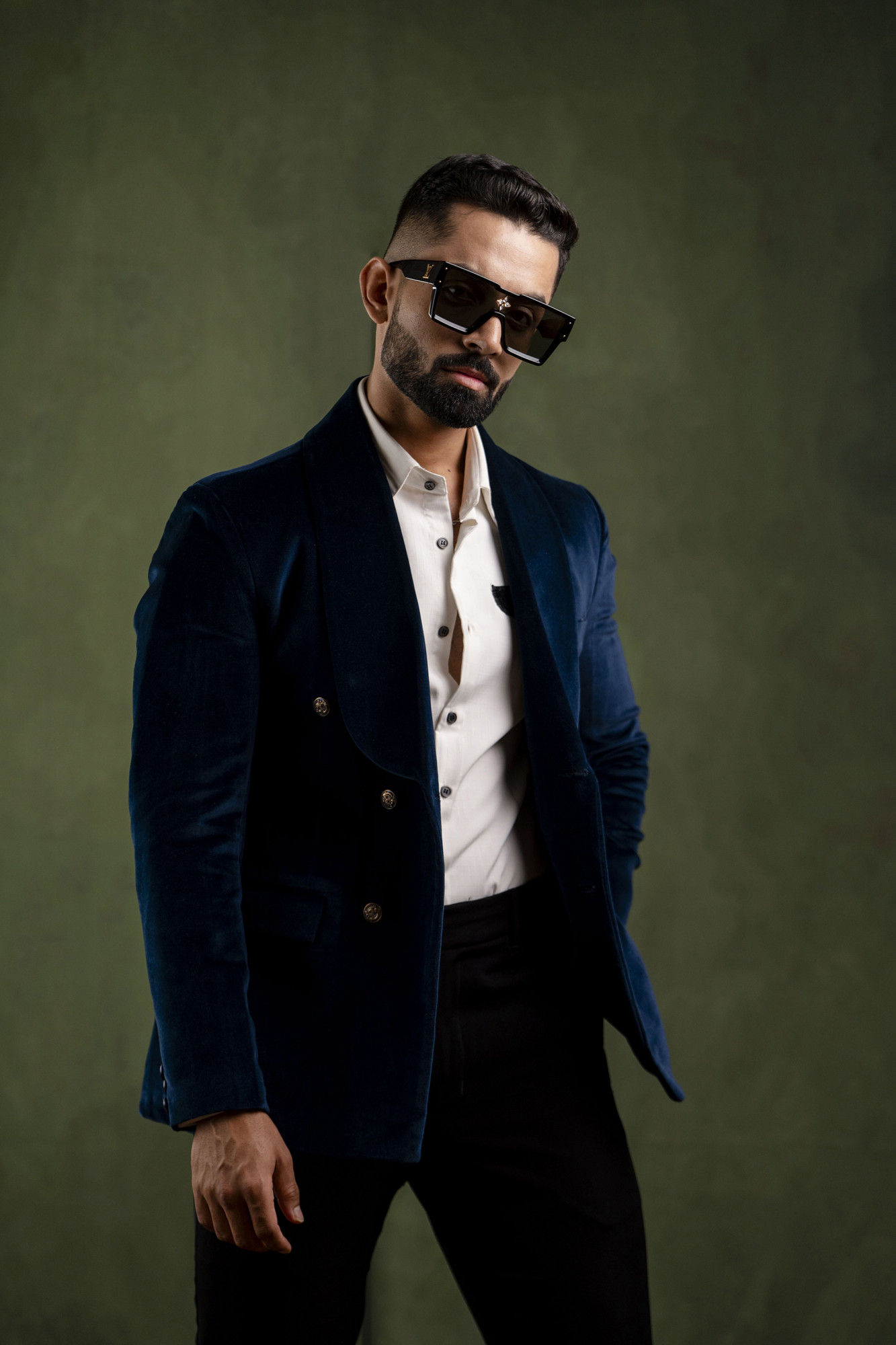 Royal Velvet Tuxedo Blazer