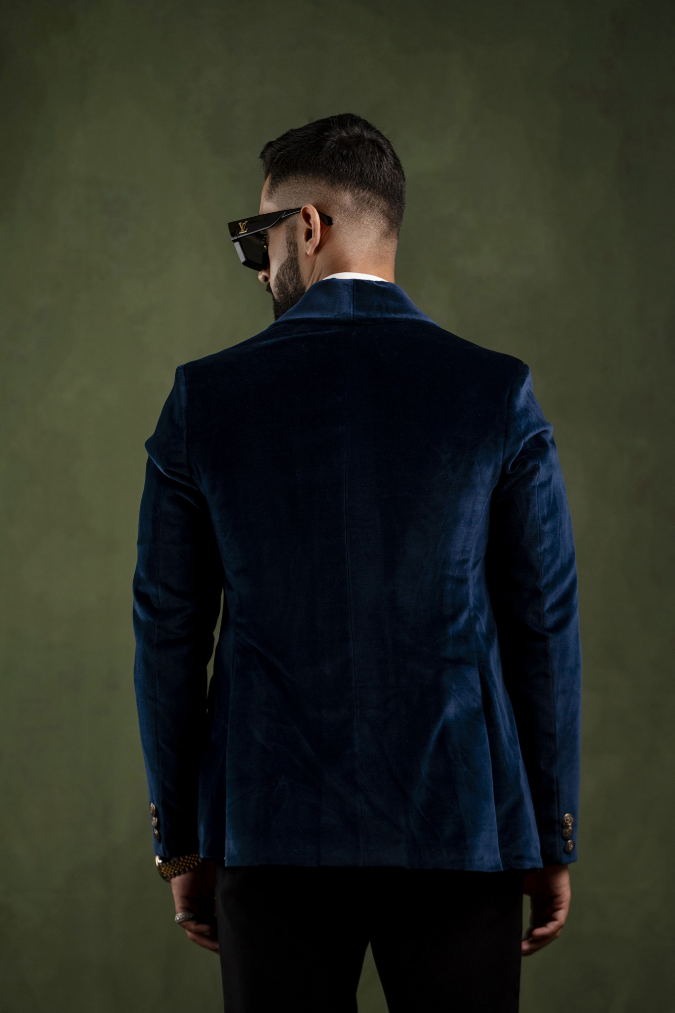 Royal Velvet Tuxedo Blazer