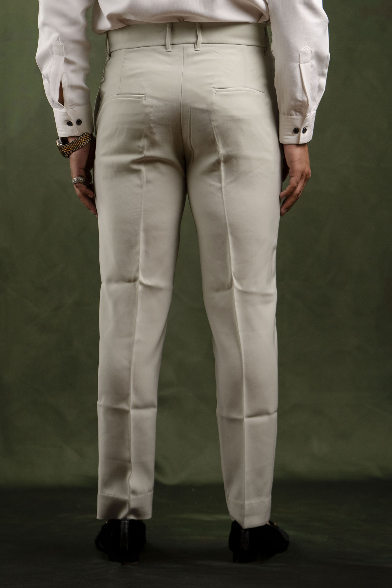 Off Green Lachka Pants