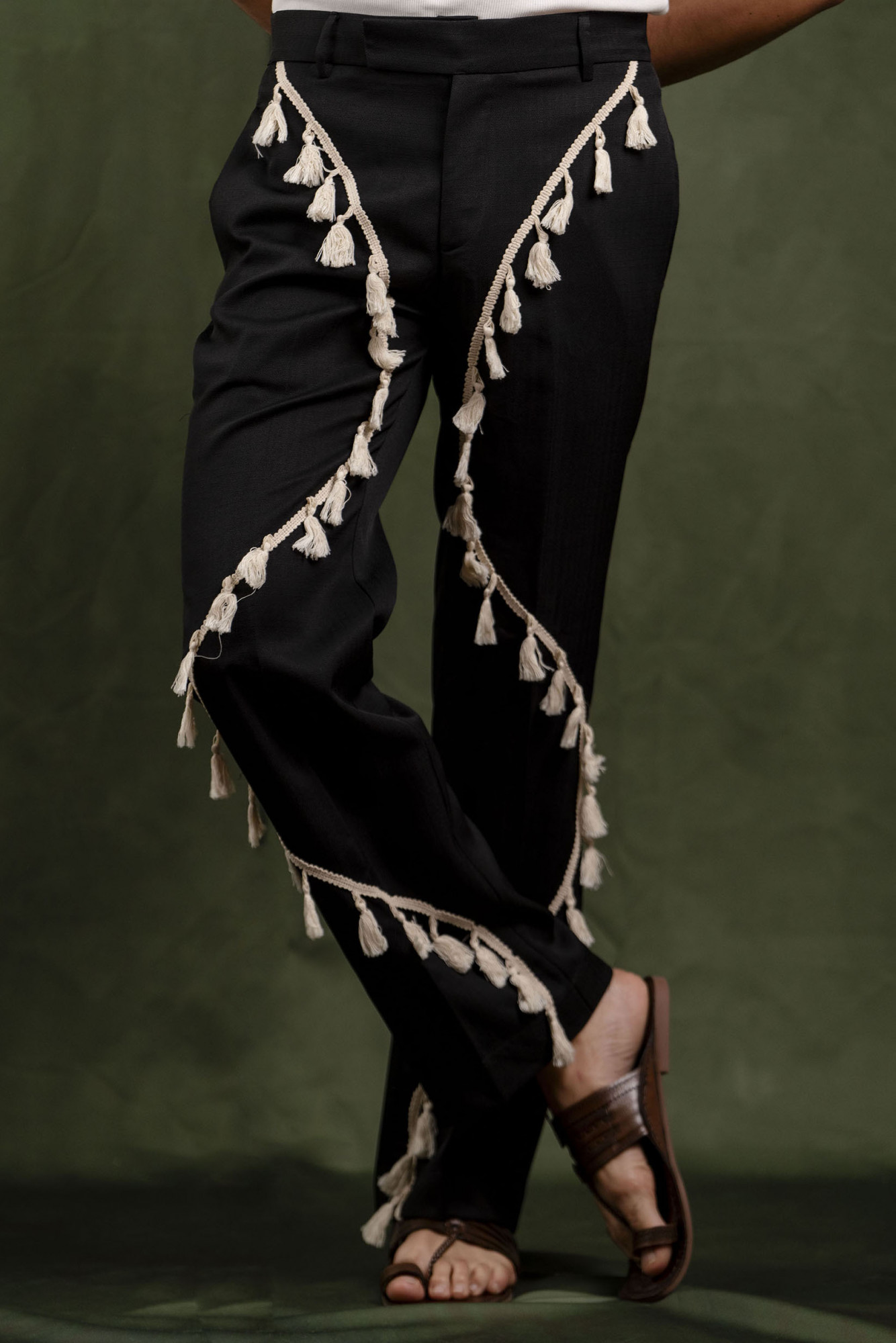 Boho Laced Flared Pants