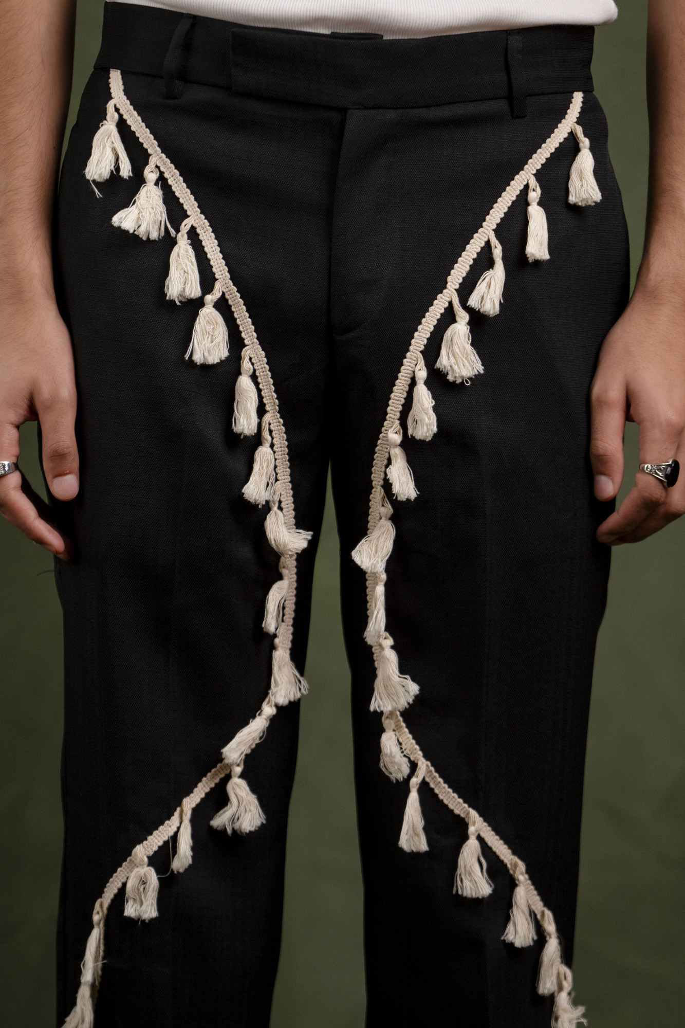 Boho Laced Flared Pants