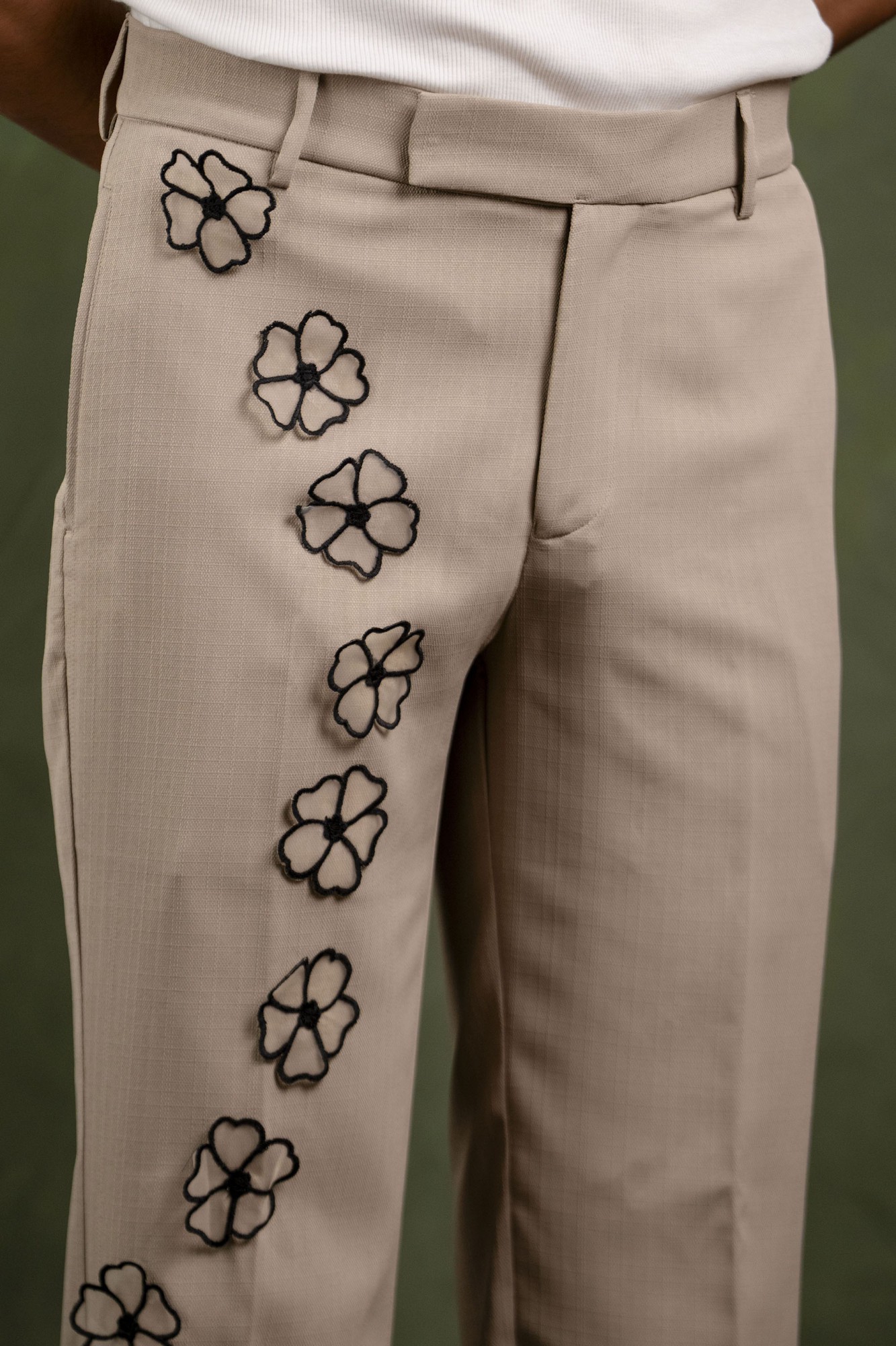 3D Floral Pyjama Pants