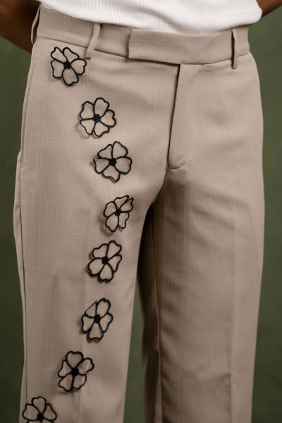 3D Floral Pyjama Pants