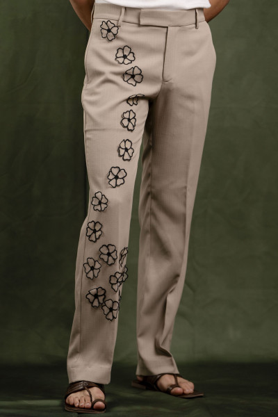 3D Floral Pyjama Pants
